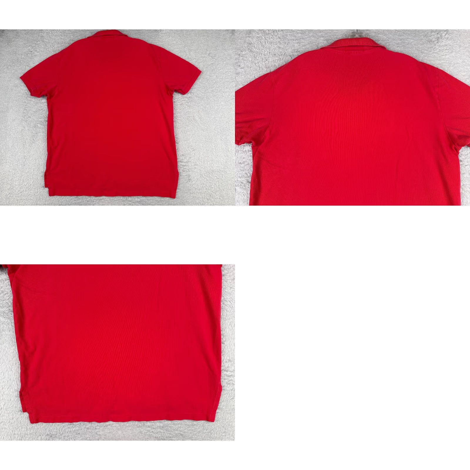 Ralph Lauren VINTAGE Ralph Lauren Polo Shirt Adult XL Red Short Sleeve 100% Cotton Jersey Button Embroidered Logo Modern American Sports Mens Size US XL / EU 56 / 4 - 9 Thumbnail