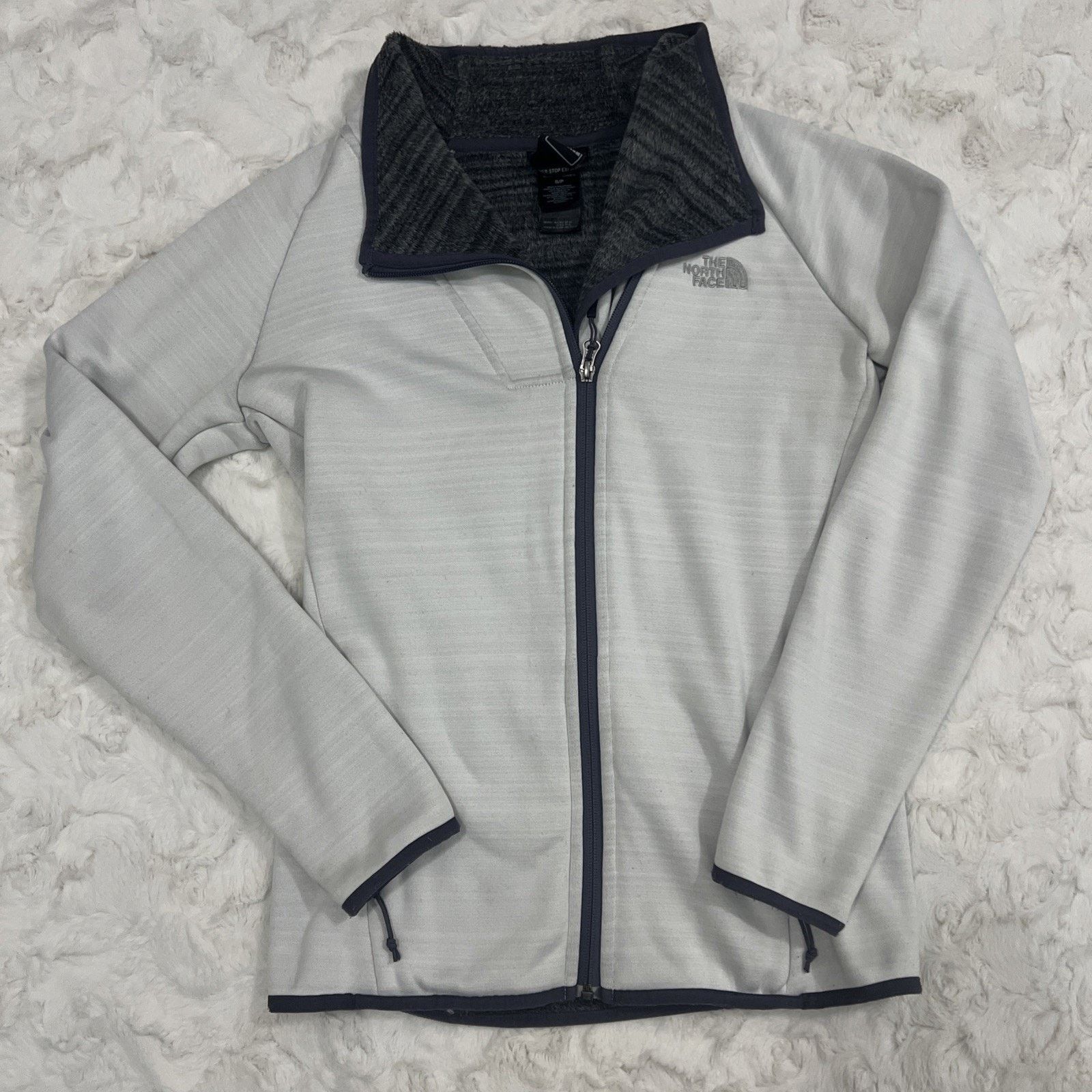 The North Face The North Face Jacket WOMENS Small Full-Zip Gray/Purple Size S / US 4 / IT 40 - 1 Thumbnail