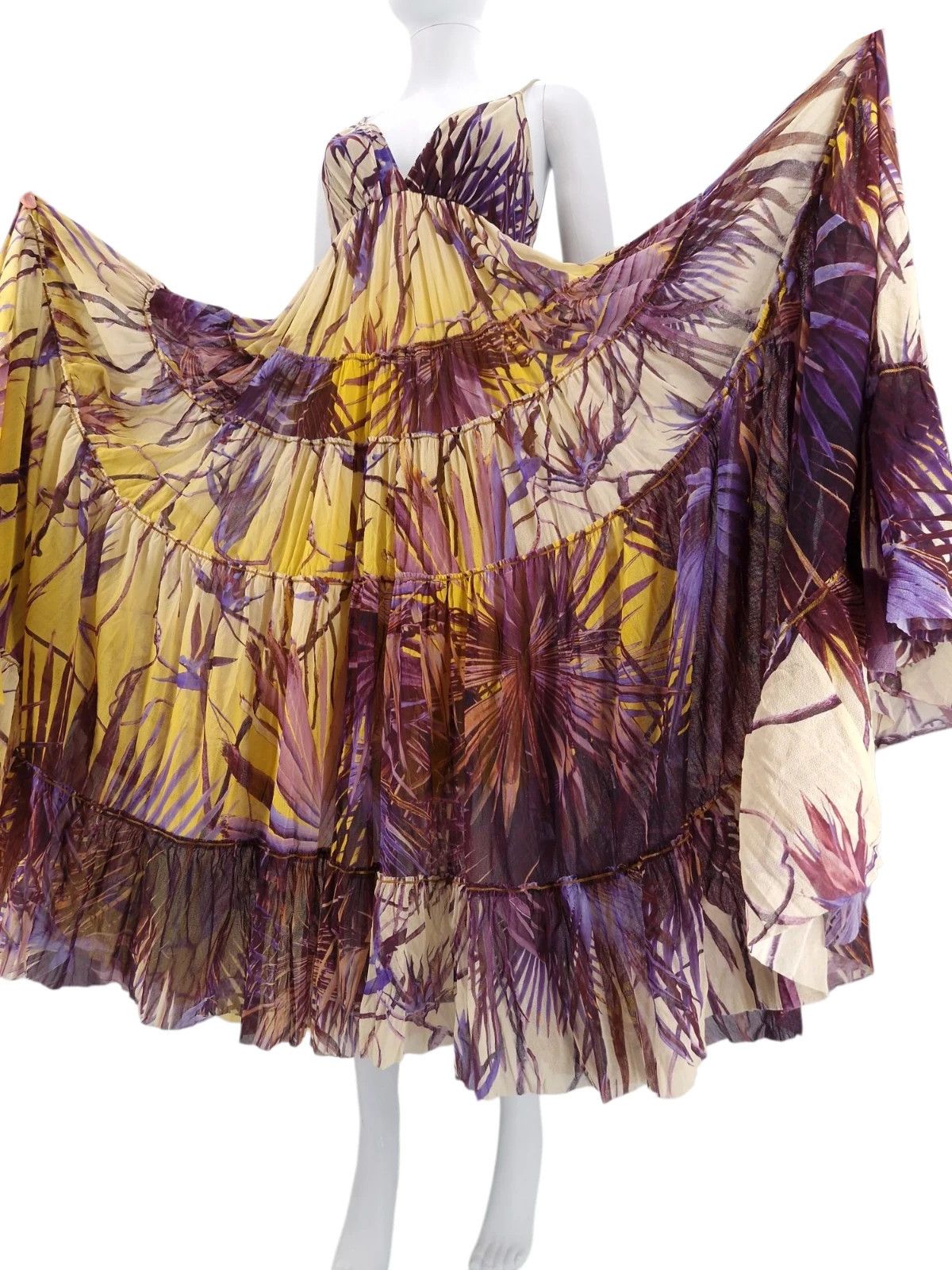 Jean Paul Gaultier JPG Tropical Mesh Dress Size M / US 6-8 / IT 42-44 - 2 Thumbnail
