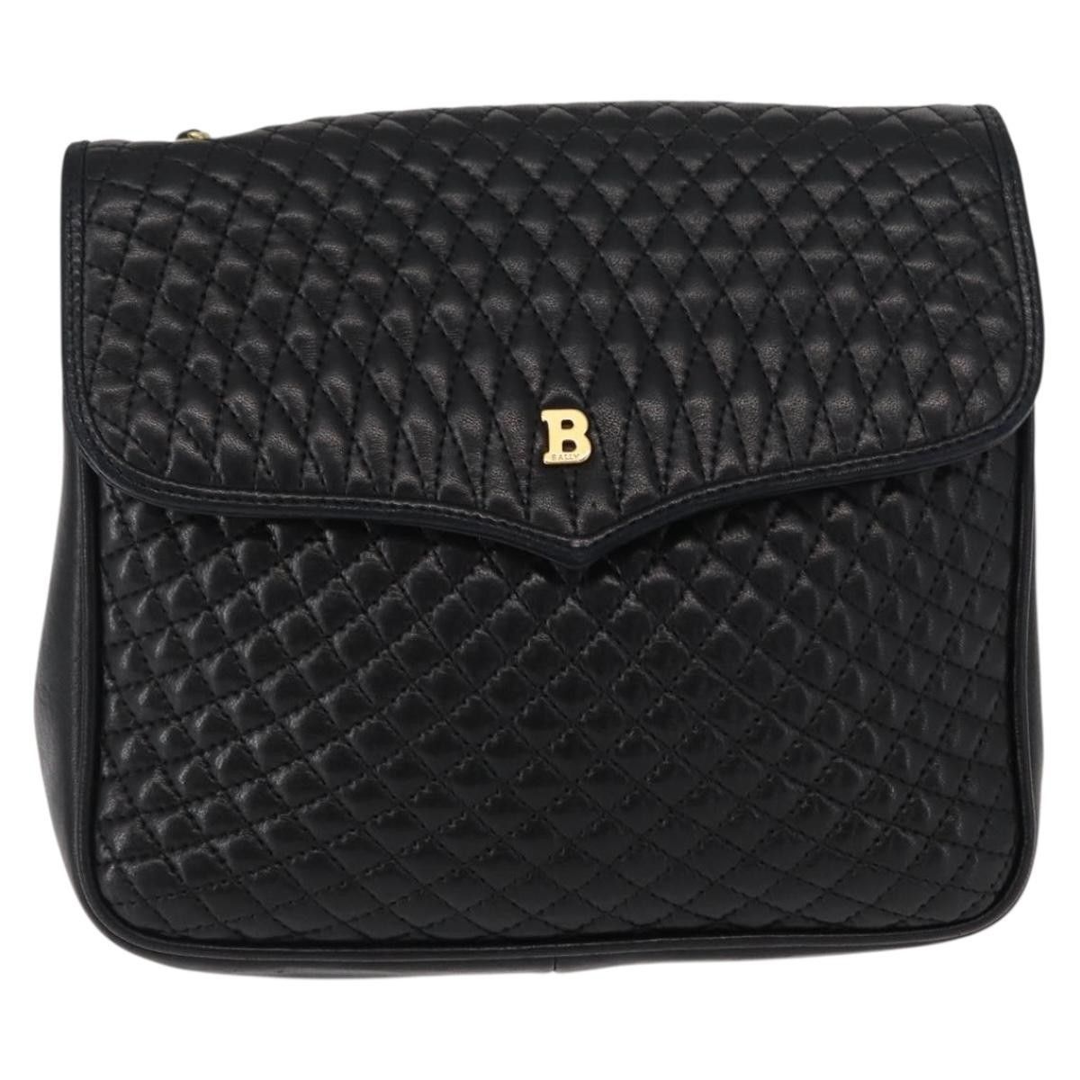 Bally Bally Vintage Chain Quilted Leather Size ONE SIZE - 1 Thumbnail