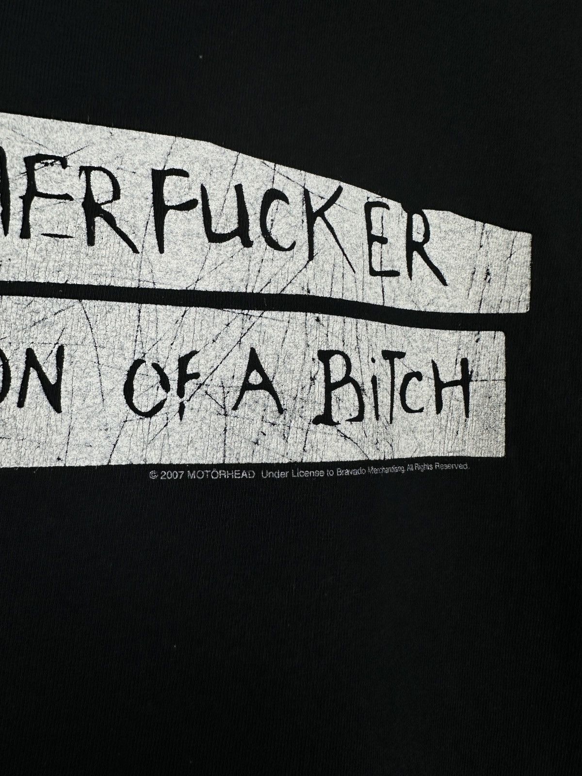 Band Tees Motorhead Son Of A Bitch Lemmy Kilmister Graphic T Shirt Size US M / EU 48-50 / 2 - 8 Thumbnail