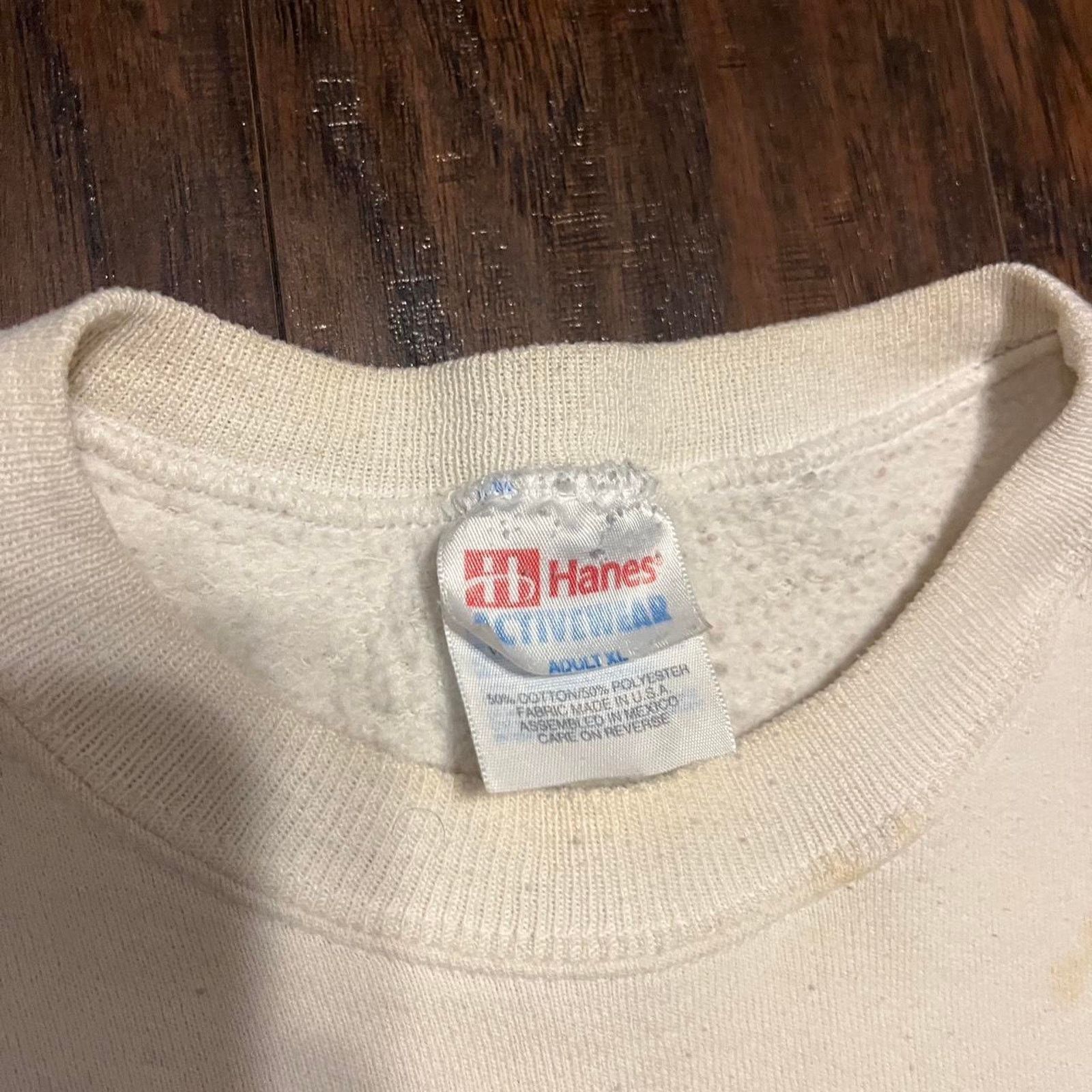 Hanes Vintage Distressed 90s Brown Backer Cleveland crewneck Size US XL / EU 56 / 4 - 3 Thumbnail