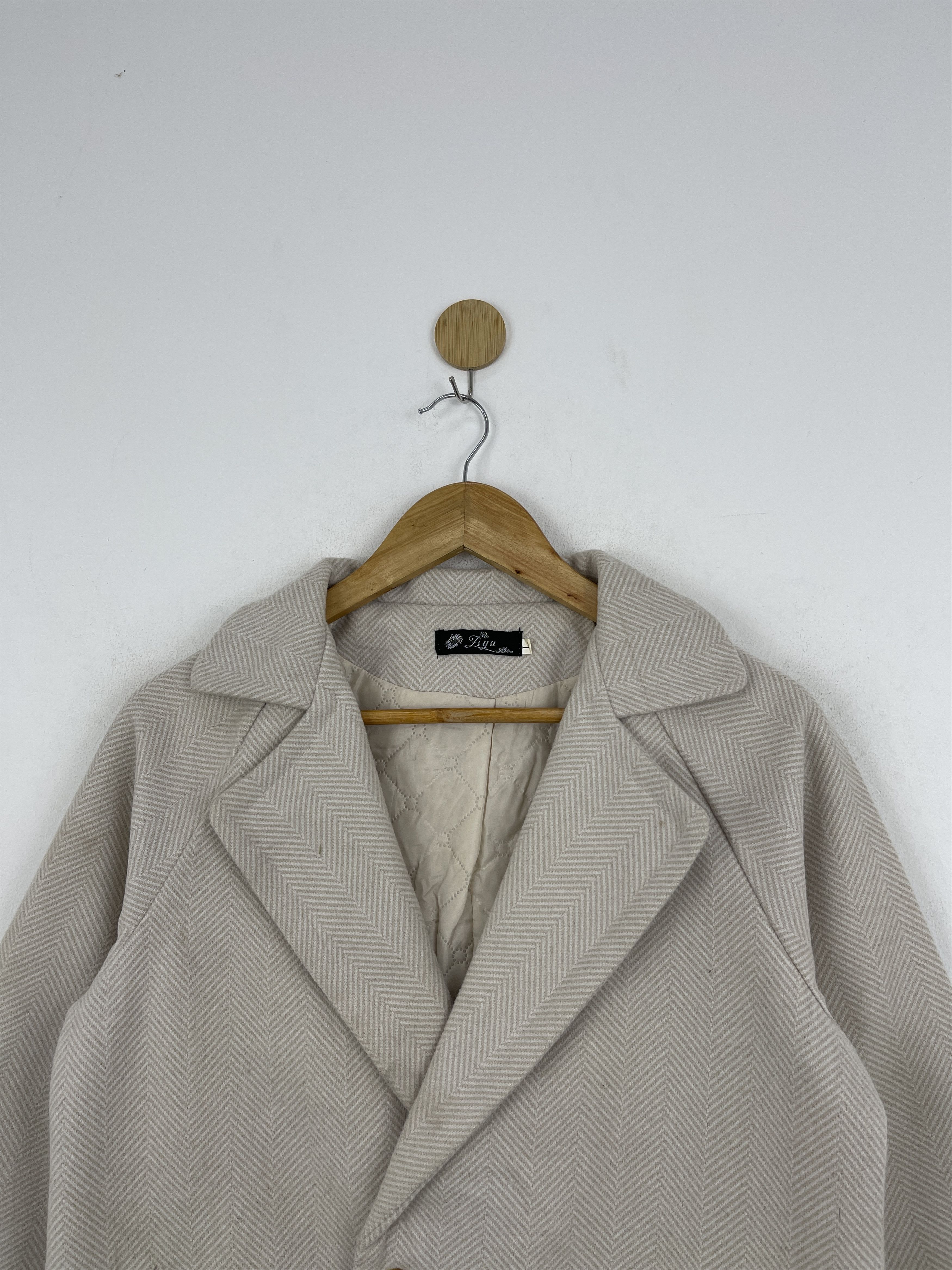 Japanese Brand Vintage Japanese Brand Double Breasted Wool JA0079 Jacket Size US XL / EU 56 / 4 - 3 Thumbnail