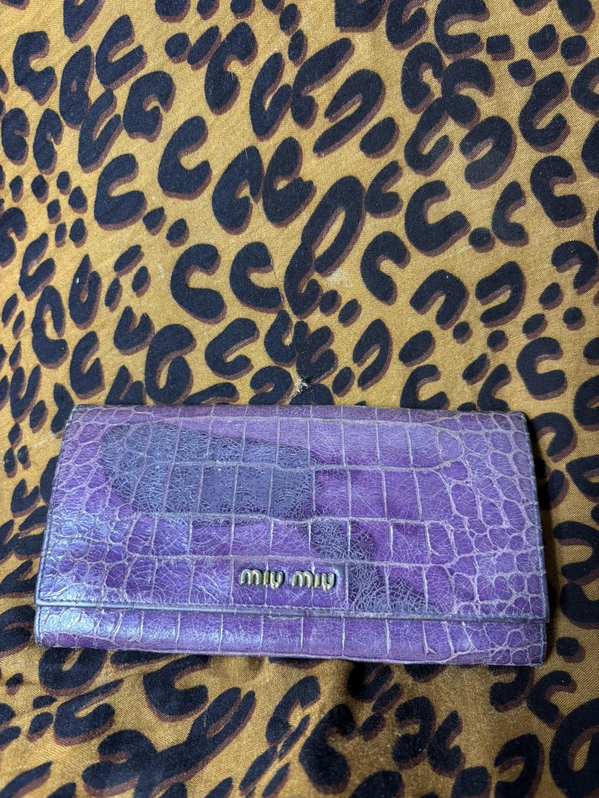 Miu Miu Miu Miu Long Wallet Size ONE SIZE - 1 Thumbnail