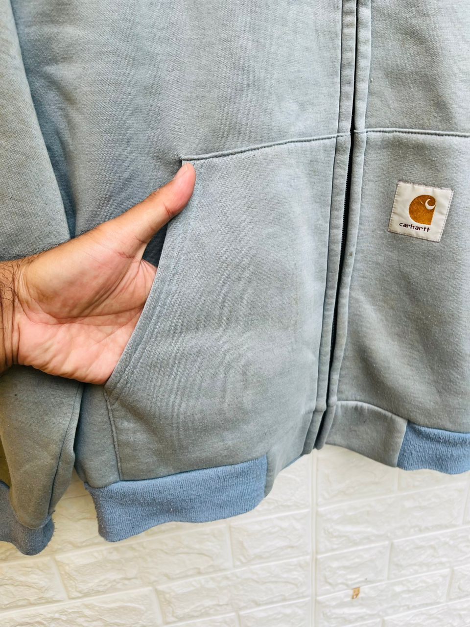 Carhartt × Japanese Brand × Vintage Vintage Carhatt Hip Hop Japanese Designer Fashion Style Size US L / EU 52-54 / 3 - 6 Thumbnail