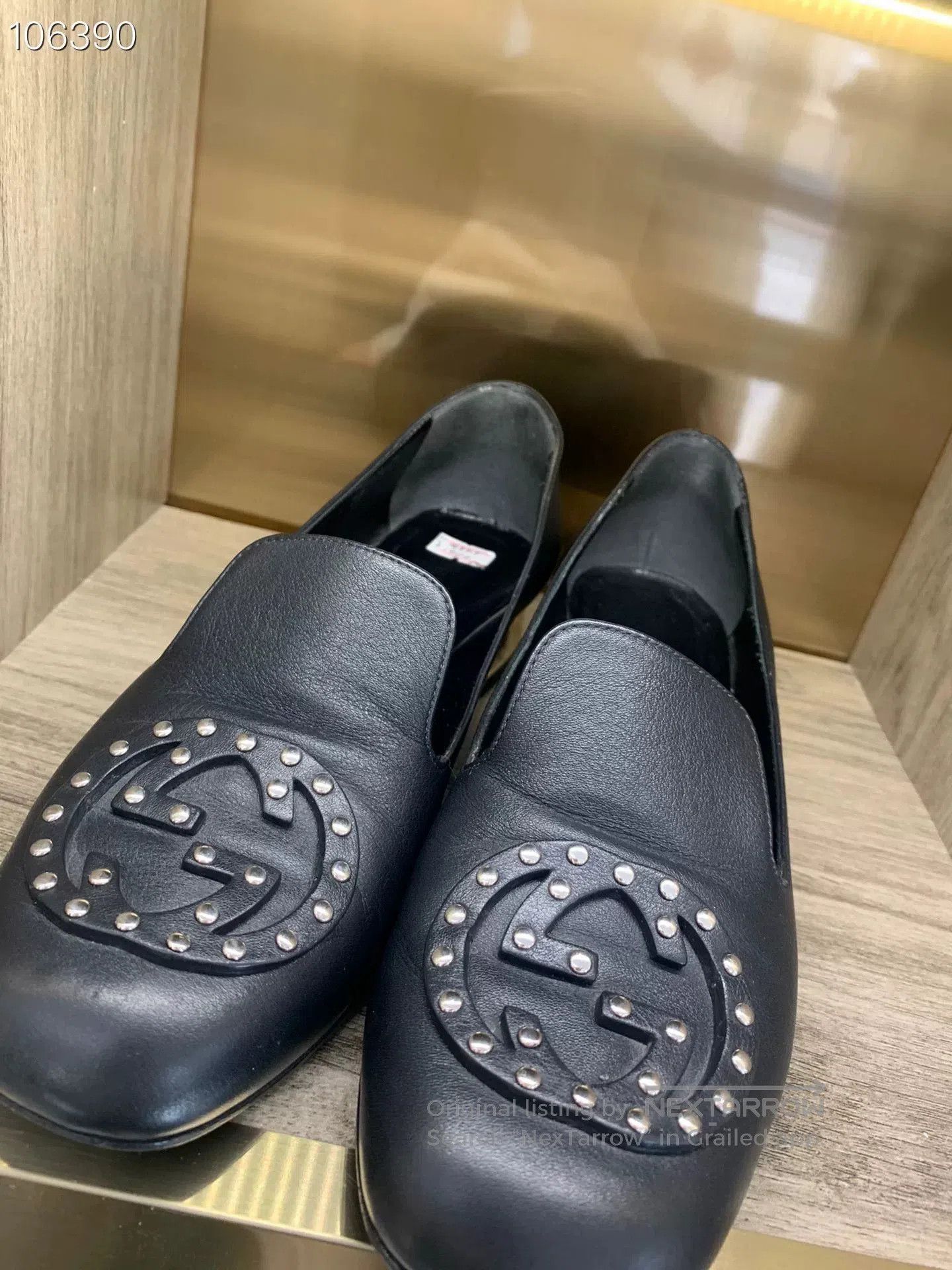 Gucci Gucci Vintage Block Heel Black 36. Size US 5 / IT 35 - 5 Thumbnail