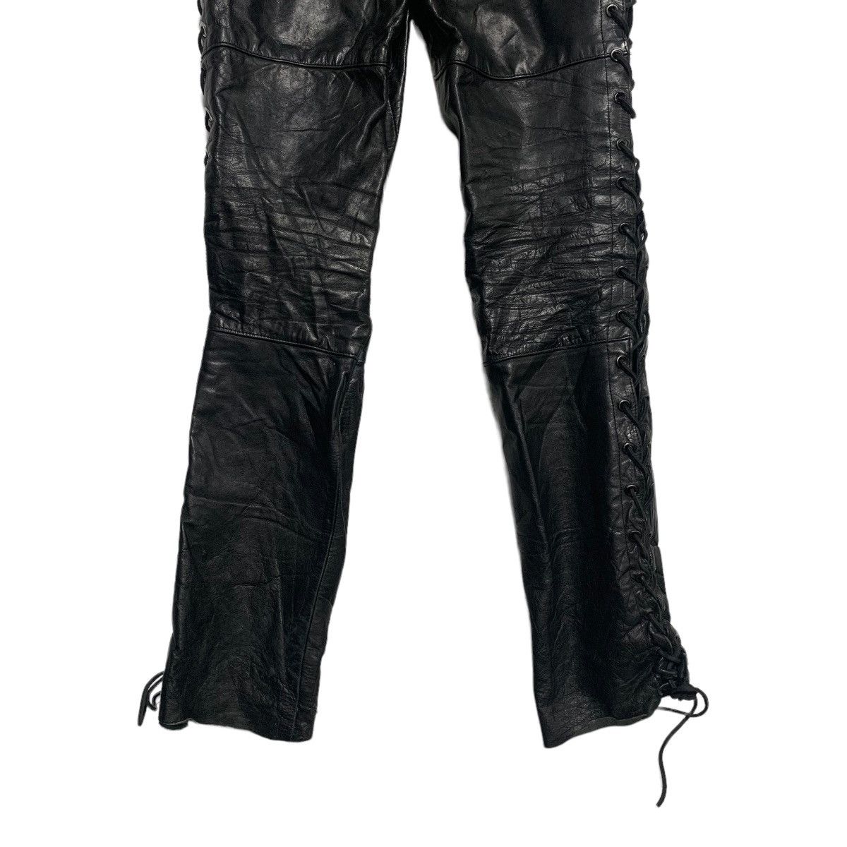 Japanese Brand Japanese Brand Nice Design Leather Pants Size US 30 / EU 46 - 9 Thumbnail