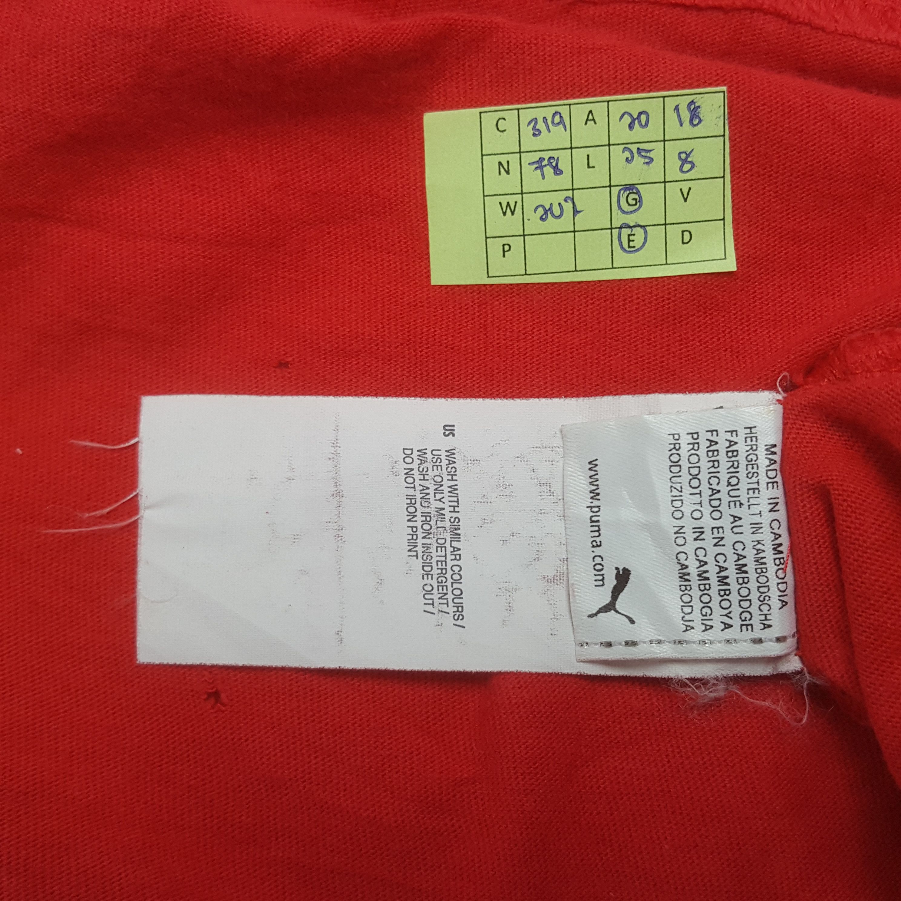 Puma Vintage PUMA Scuderia Ferrari Racing Motosport Polos C319N78 Size US M / EU 48-50 / 2 - 6 Thumbnail