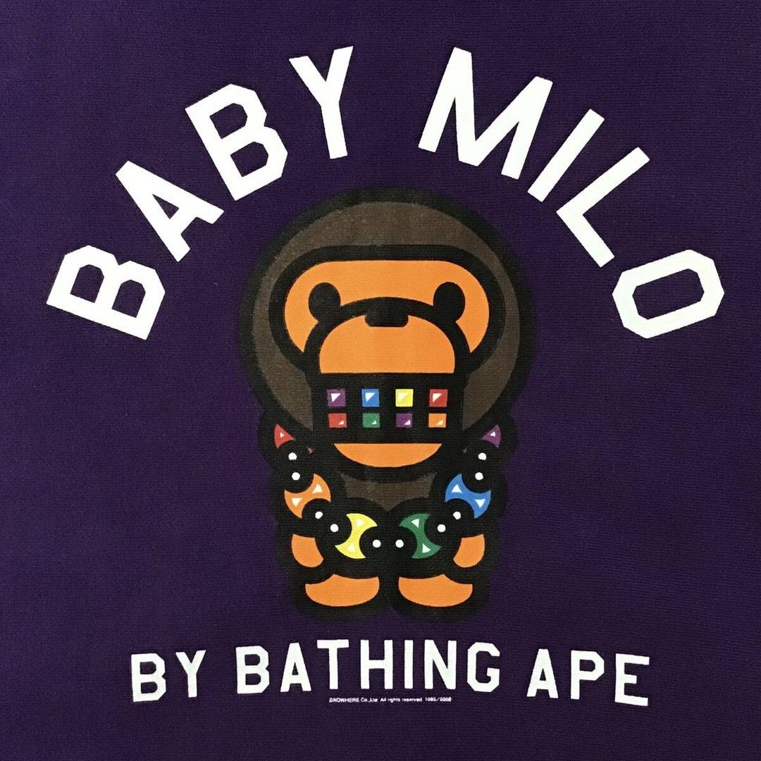 Bape BAPE Milo Full Zip Hoodie a bathing ape NIGO Size US XL / EU 56 / 4 - 4 Thumbnail