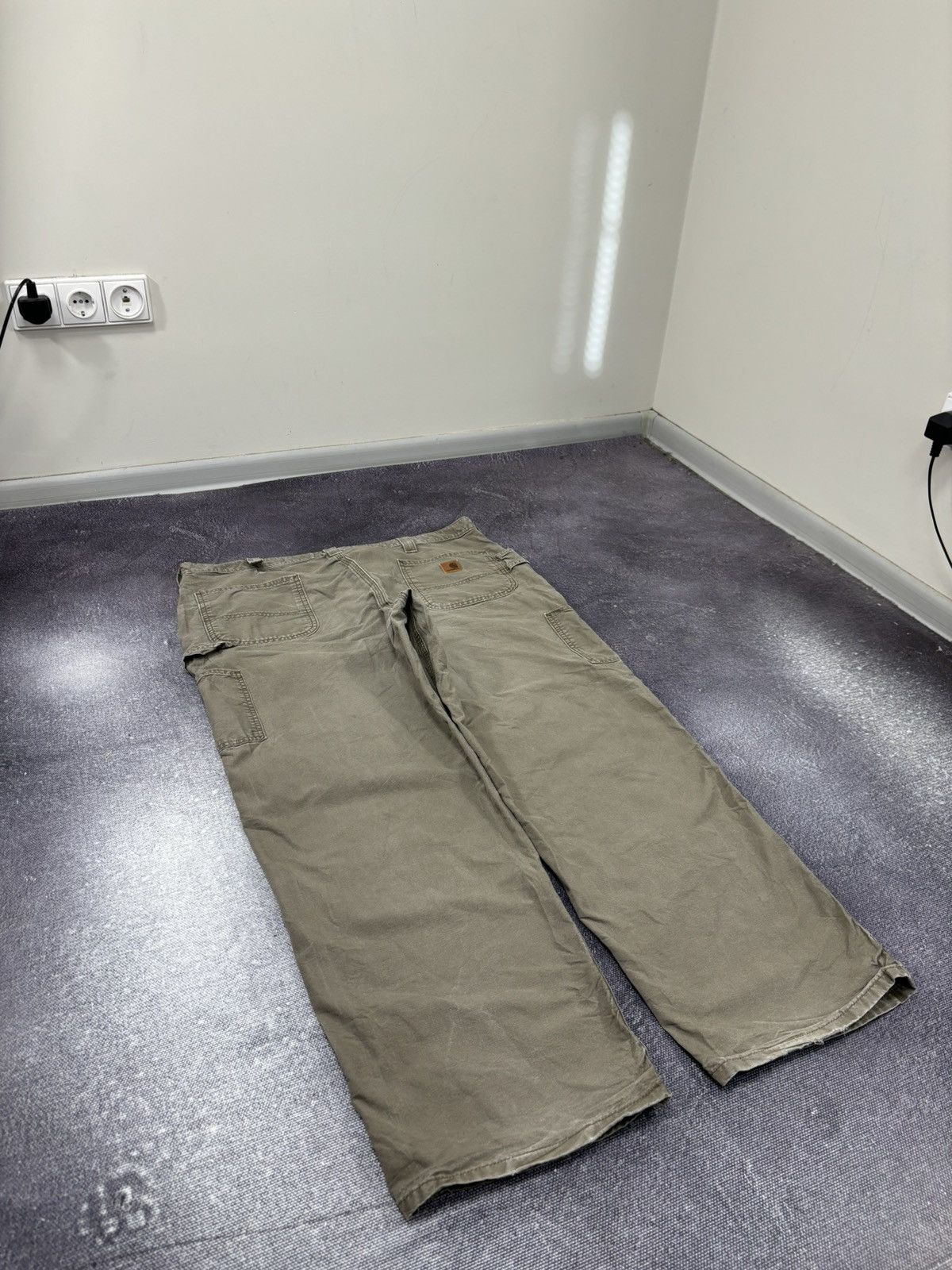 Carhartt Vintage Carhartt Original Dungaree Fit Carpenter Baggy Pants Size US 42 / EU 58 - 3 Thumbnail