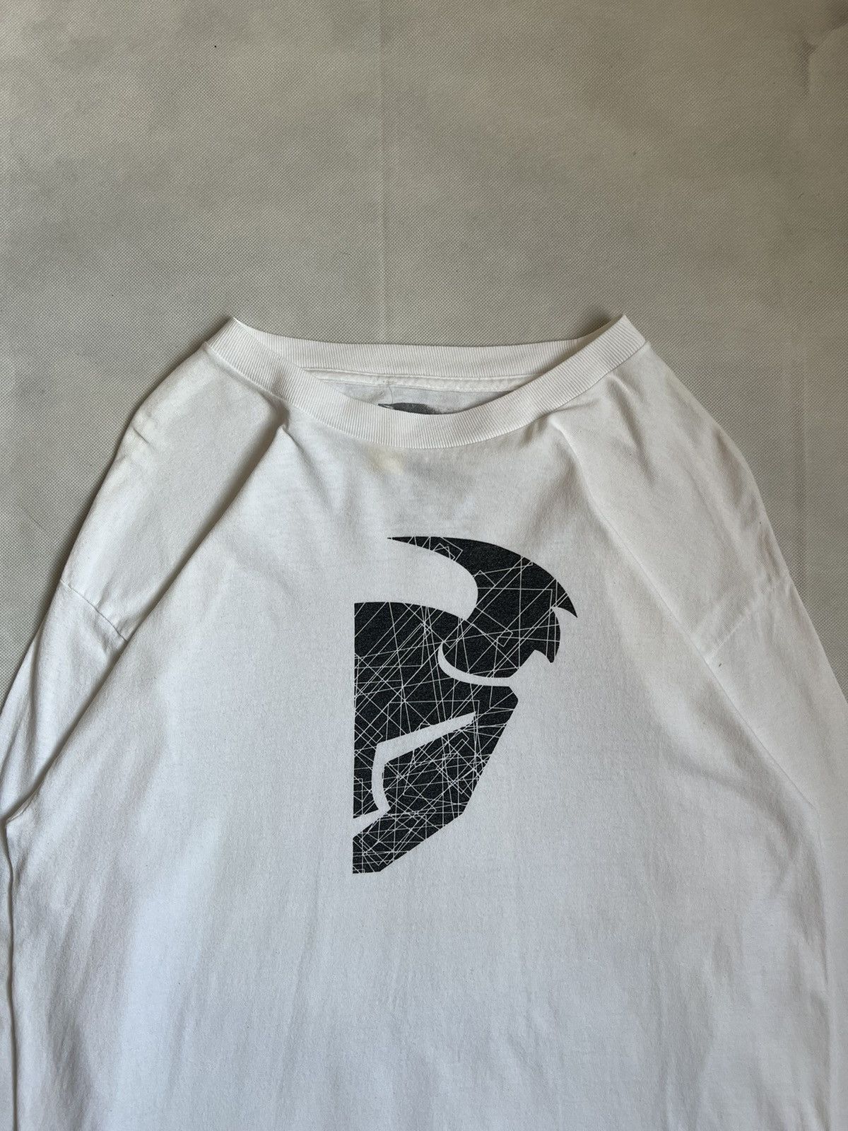 Fox Racing Thor Racing White Long Sleeves Tees Size US L / EU 52-54 / 3 - 4 Thumbnail