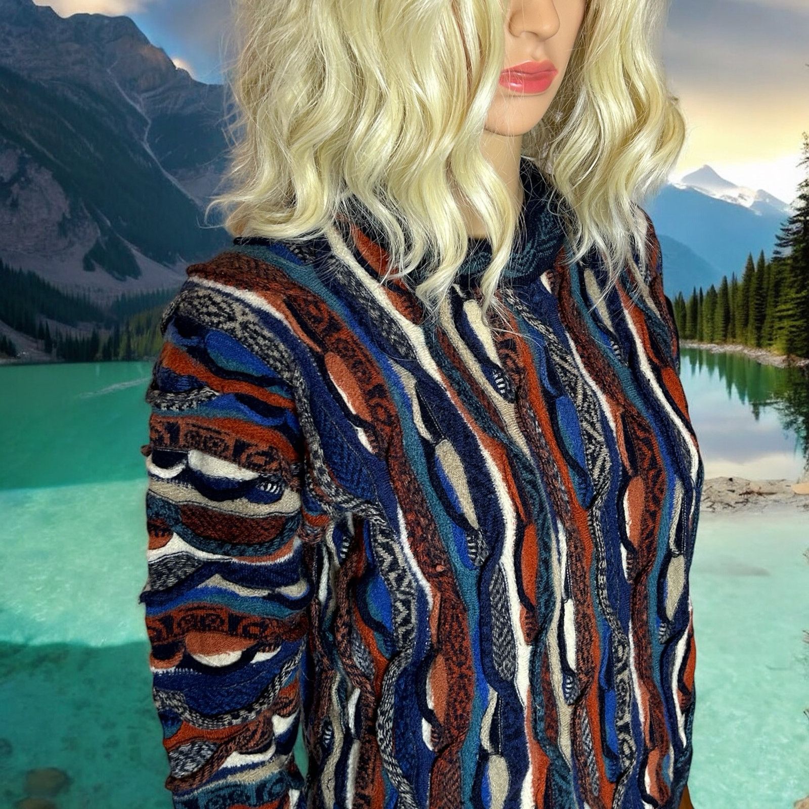Vintage 90s Coogi Sweater Vintage Soul of Australia Wool Pullover S Size S / US 4 / IT 40 - 3 Thumbnail