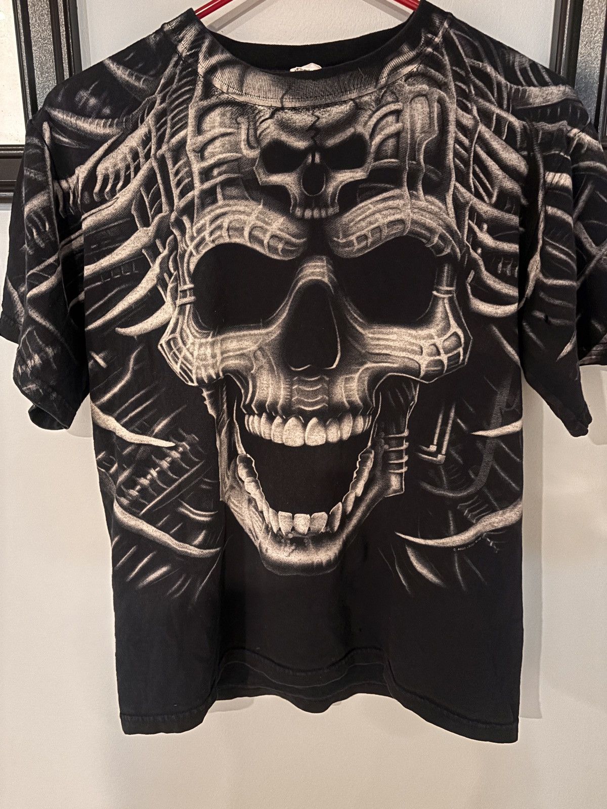 Anvil custom Anvil “SKULLZ” tee Size US S / EU 44-46 / 1 - 1 Thumbnail