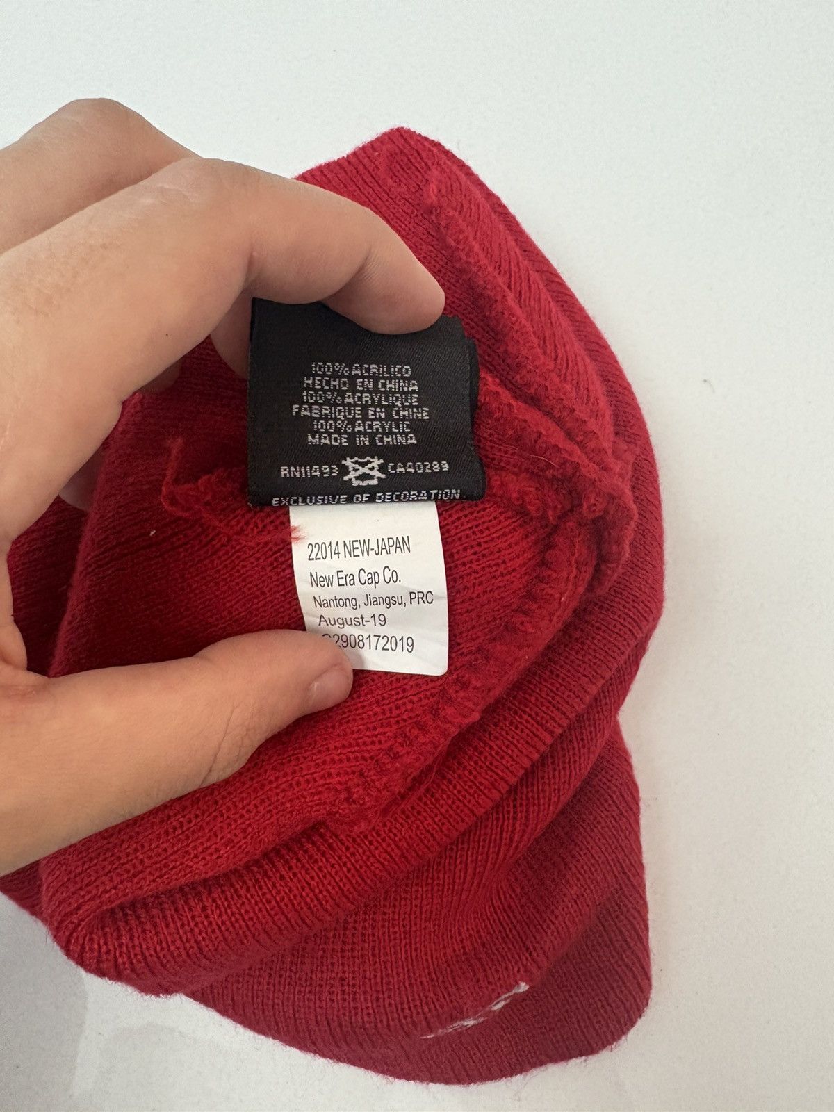 Supreme Red supreme bandanna beanie Size ONE SIZE - 5 Thumbnail