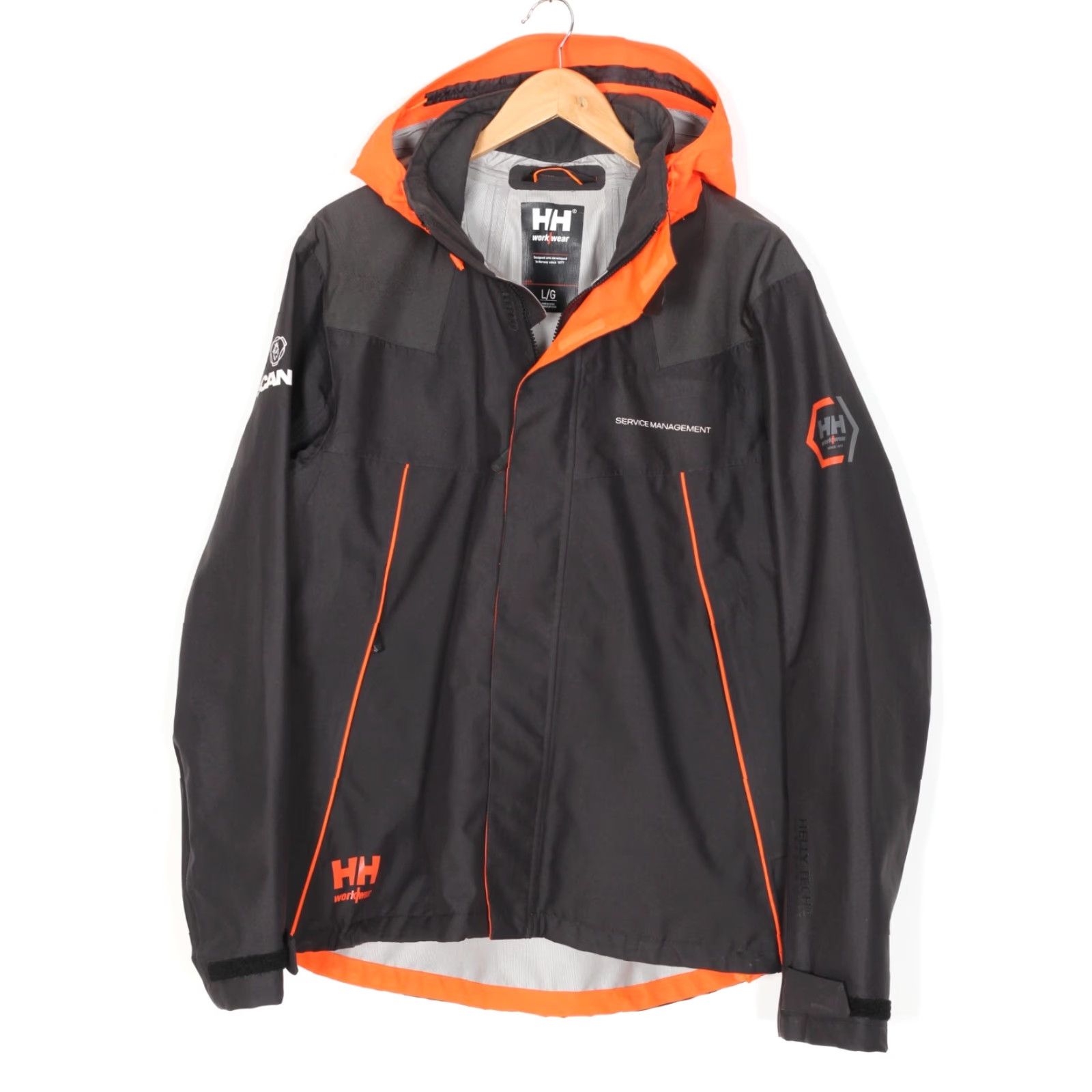 Helly Hansen VINTAGE Helly Hansen Chealsea Evolution Jacket Men L Hooded Workwear Size US L / EU 52-54 / 3 - 2 Thumbnail