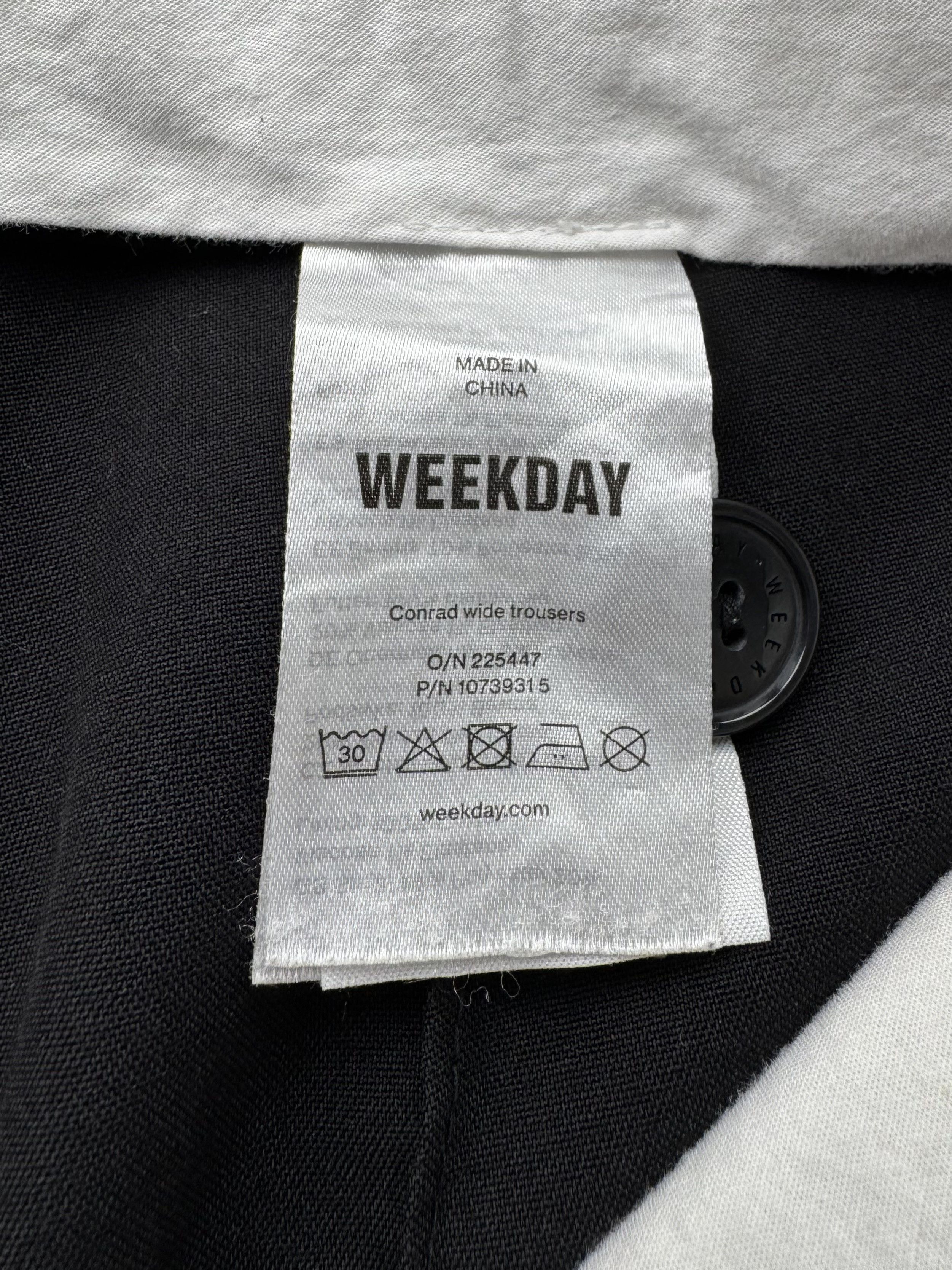 Weekday Weekday Conrad Wide Trousers (B292) Size US 32 / EU 48 - 7 Thumbnail