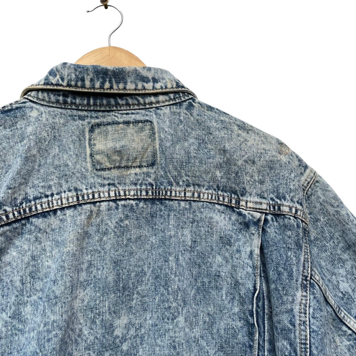 Vintage 💥Vintage Edwin Stone Wash Acid Wash Trucker Denim Jacket Size US M / EU 48-50 / 2 - 7 Thumbnail