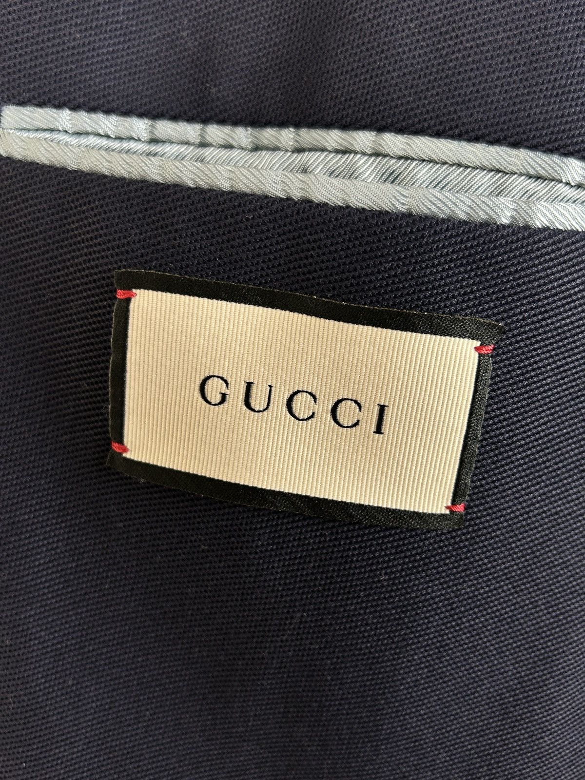 Gucci Gucci Navy Shark And Gucci Logo Pool Patch Blazer Jacket 50 Size US M / EU 48-50 / 2 - 9 Thumbnail