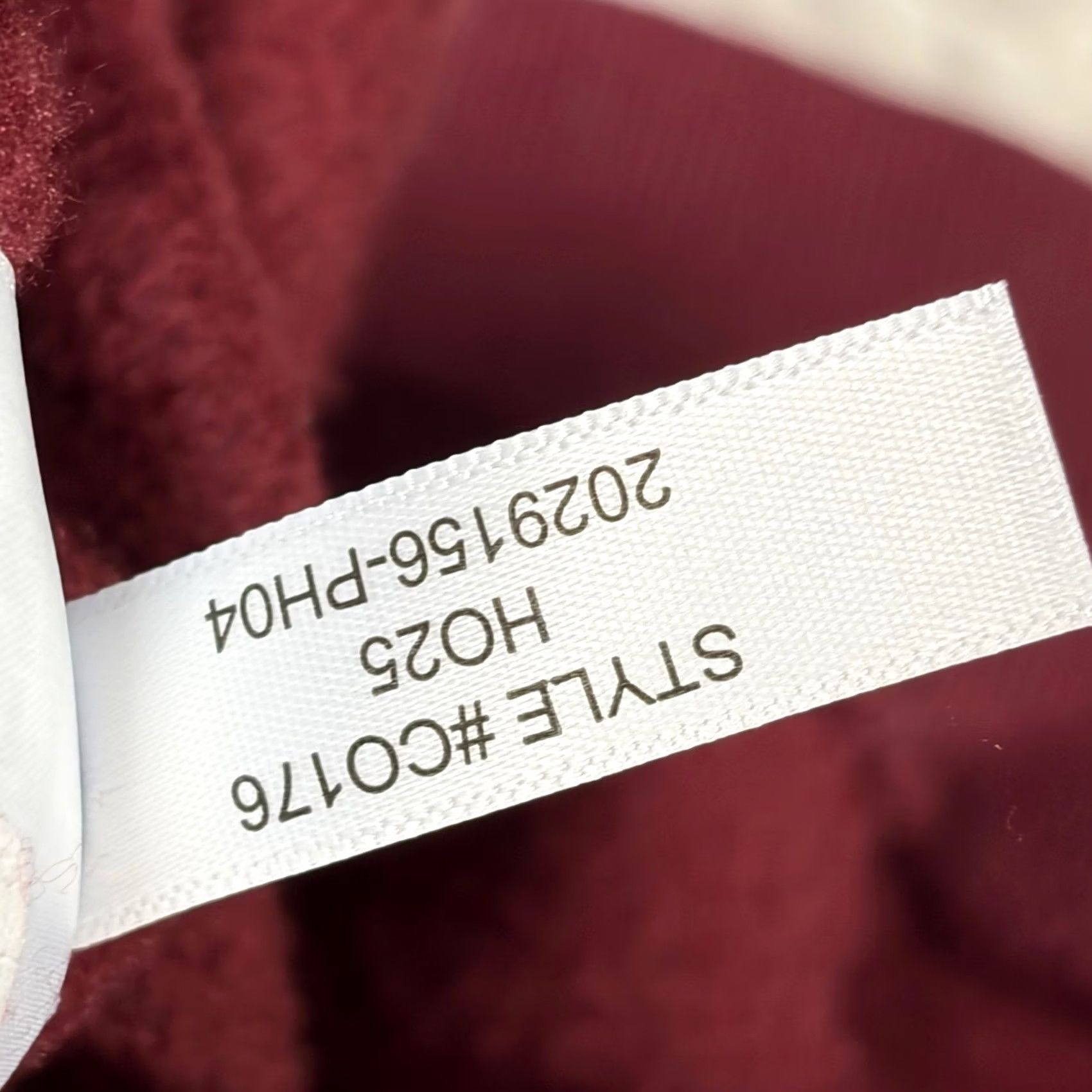 J.Crew J.CREW Mens Hoodie Maroon Burgundy Fleece Pullover Large Size US L / EU 52-54 / 3 - 3 Thumbnail