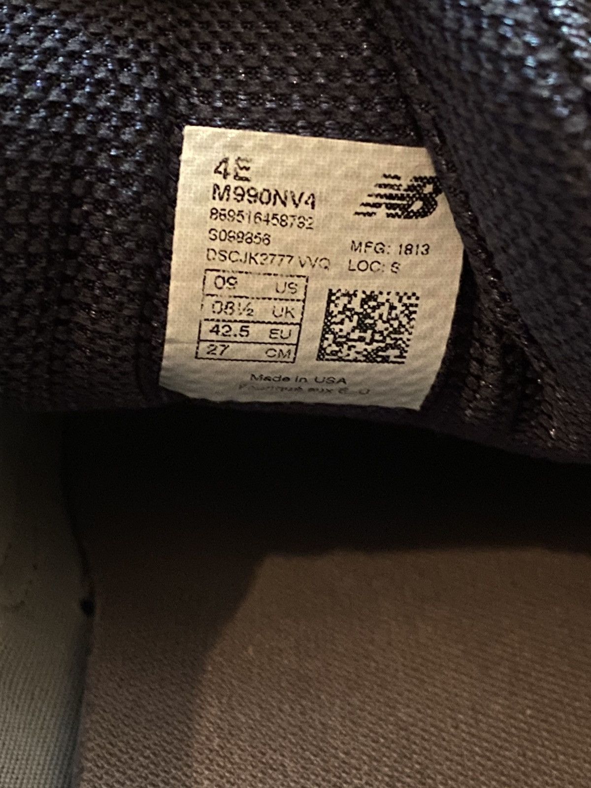 New Balance 990 V4 MADE IN USA