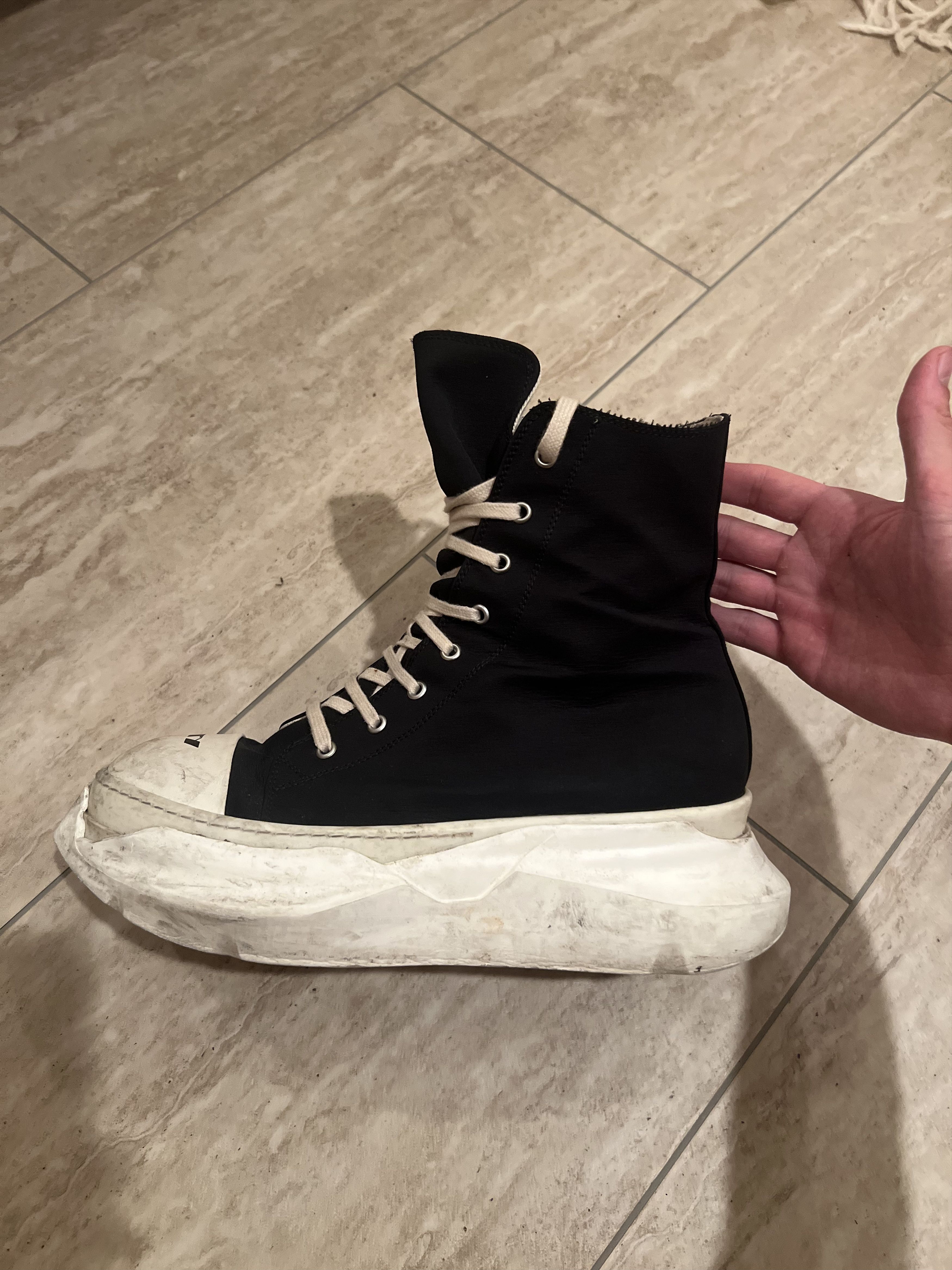 Rick Owens Drkshdw rick owens ramones abstract shoes Size US 11 / EU 44 - 2 Thumbnail