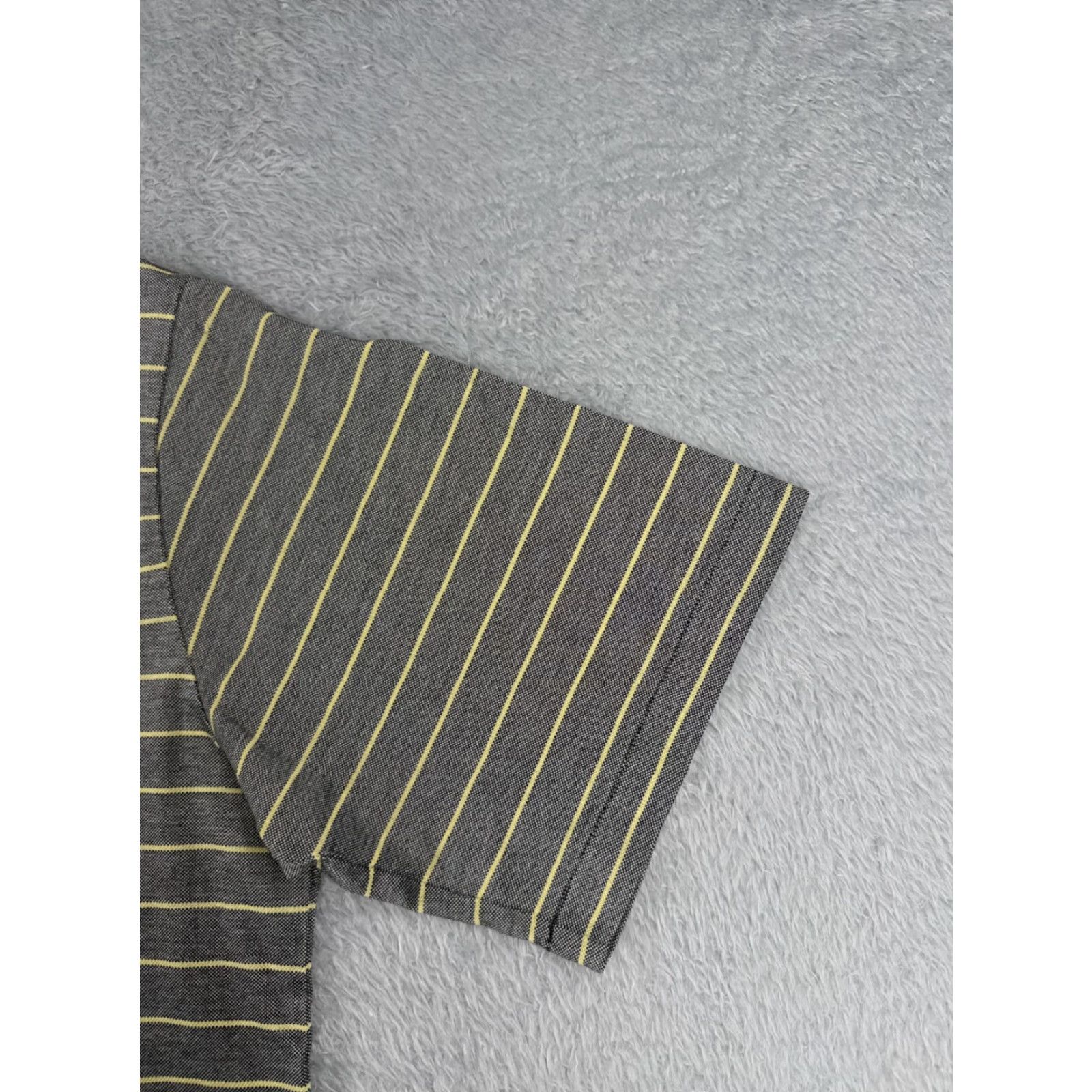 Ralph Lauren Ralph Lauren Polo Shirt Mens Large Gray Yellow Stripe Golf Polo 100% Cotton Shirt Mens Large Gray Yellow Stripe Golf Golfer 100% Cotton Size US L / EU 52-54 / 3 - 2 Thumbnail