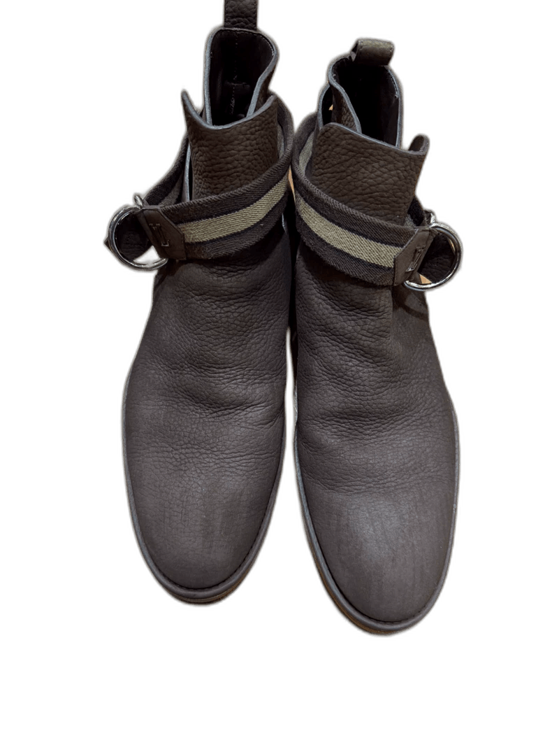 Louis Vuitton Stylish Brown Leather Ankle Boots for Men -2505 Size US 10 / EU 43 - 1 Thumbnail