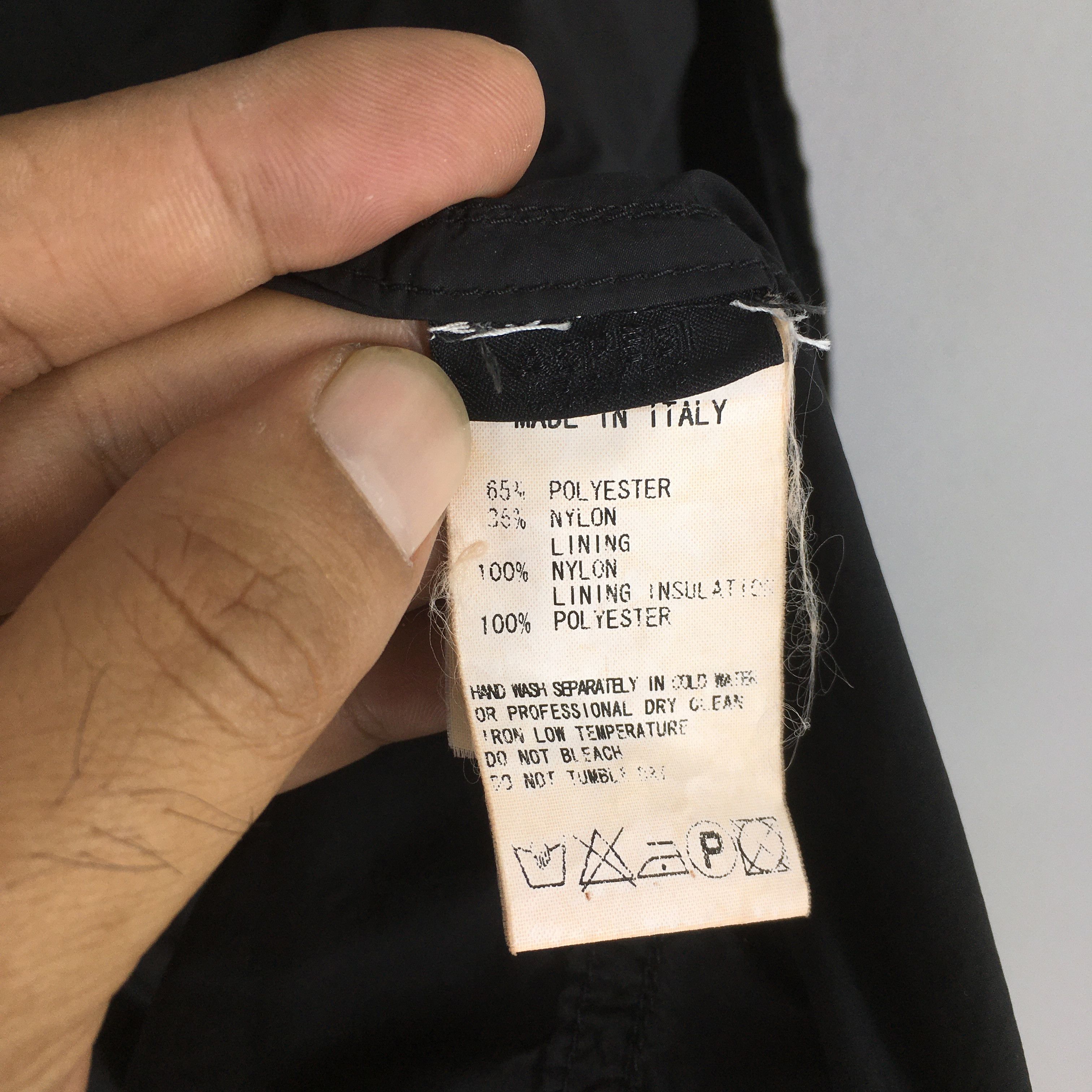 Yohji Yamamoto Vintage Yohji Yamamoto Black Wrinkle Shirt Medium Size US M / EU 48-50 / 2 - 8 Thumbnail