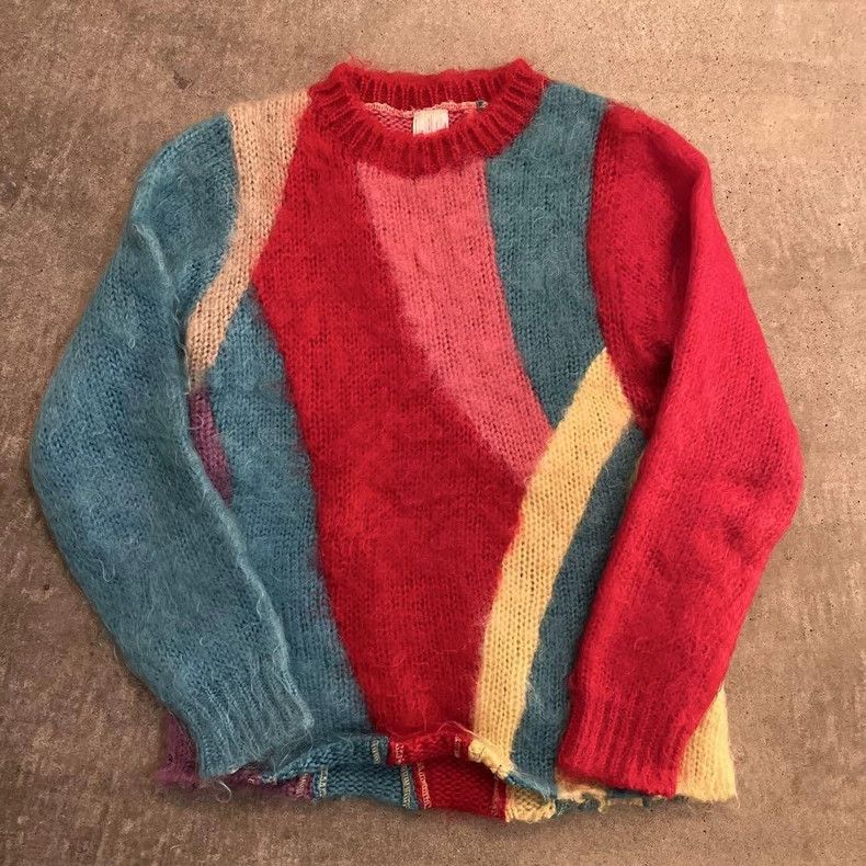 Undercover Undercover 02AW Color Block Sweater -dmc Size US S / EU 44-46 / 1 - 1 Thumbnail