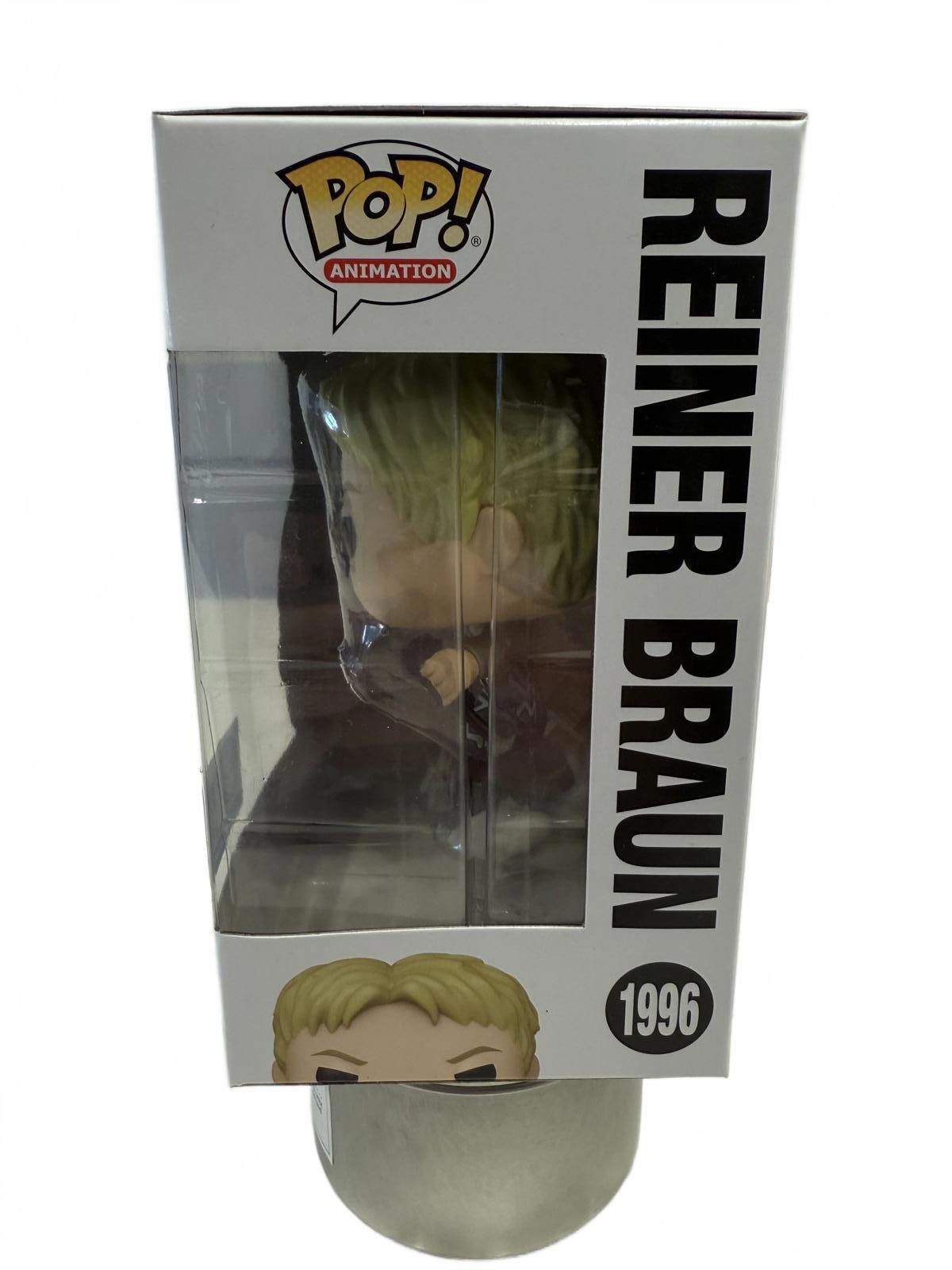 Other Funko Pop! Animation Attack on Titan Reiner Braun #1996 NEW Size ONE SIZE - 4 Thumbnail
