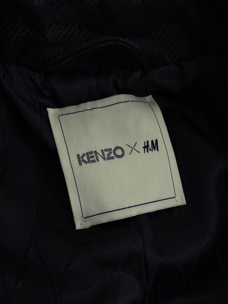 H&M × Kenzo Kenzo x H&M Tiger Pattern Wool Blend Long Coat Trench Size M / US 6-8 / IT 42-44 - 16 Thumbnail