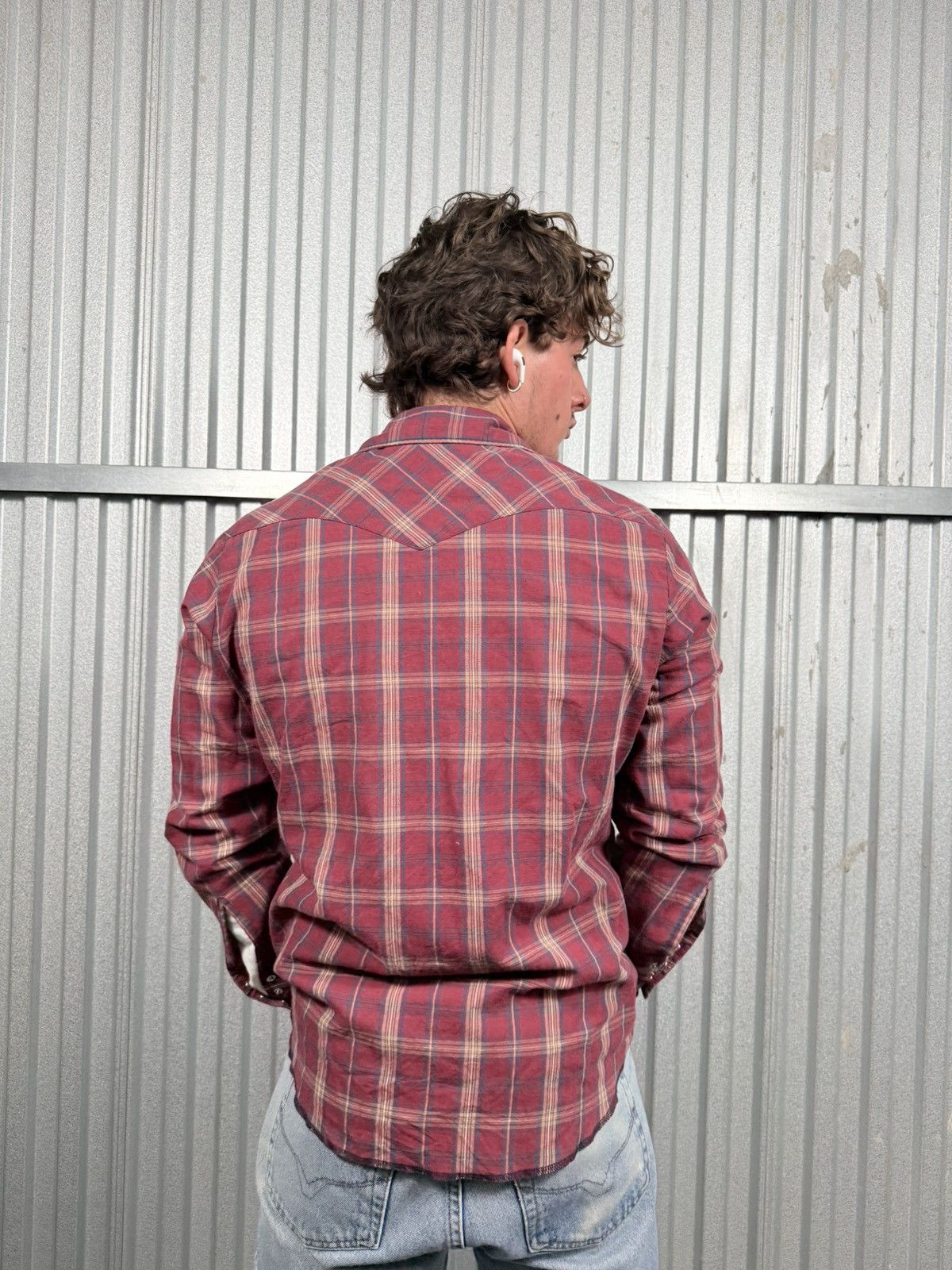 Wrangler Vintage Wrangler Pearl Snap Western Plaid Button Up Shirt Size US M / EU 48-50 / 2 - 3 Thumbnail