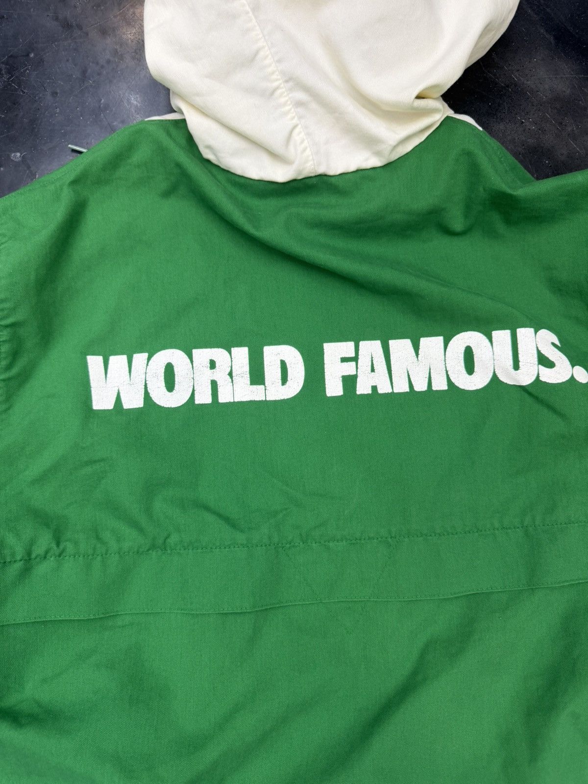 Nike × Supreme Mens Medium Green Nike SB X Supreme World Famous Jacket 2009 Size US M / EU 48-50 / 2 - 4 Thumbnail