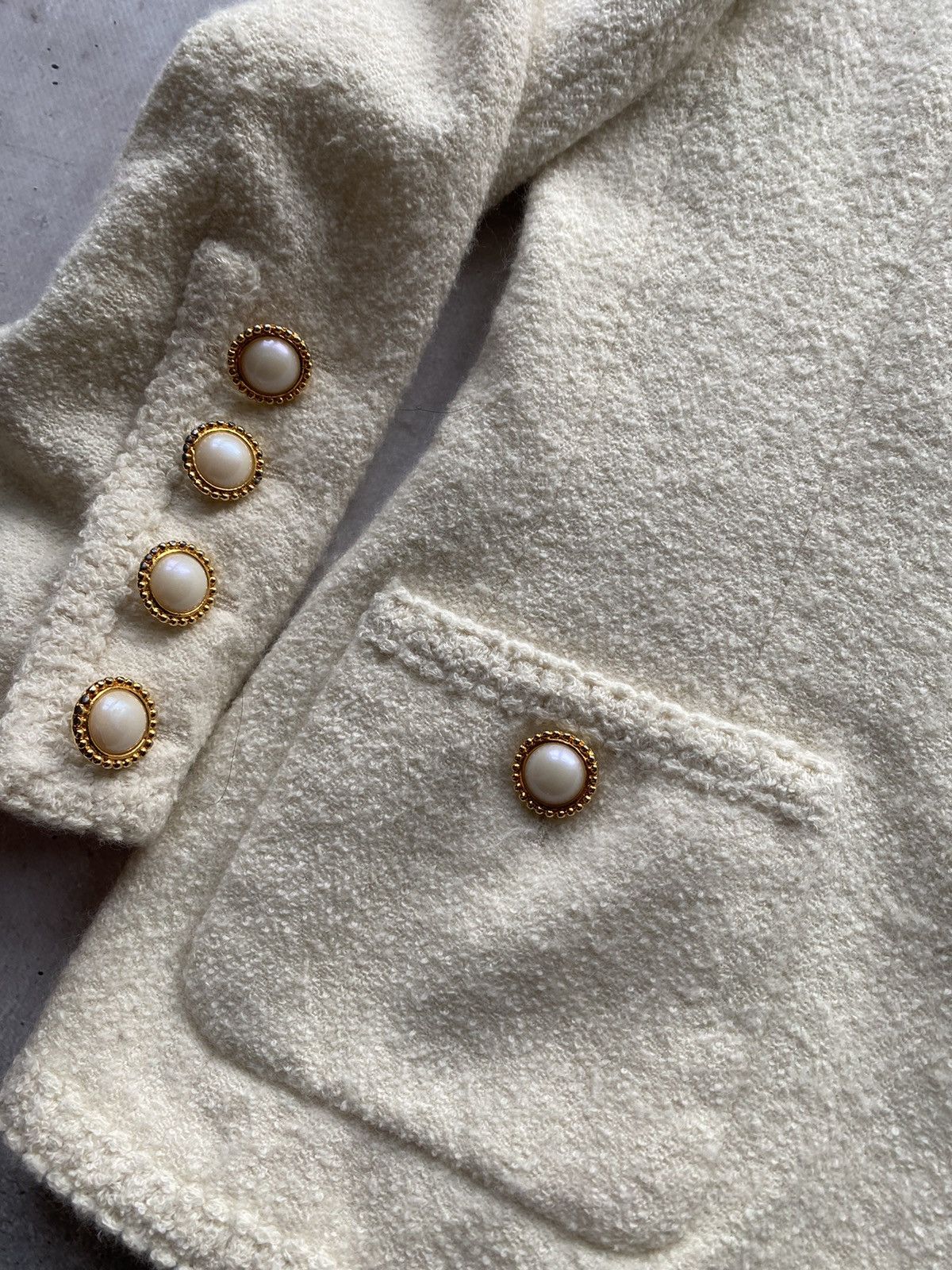 Escada Rare Escada by Margaretha Ley Schurwolle Alpaka Wool Blazer Size M / US 6-8 / IT 42-44 - 8 Thumbnail
