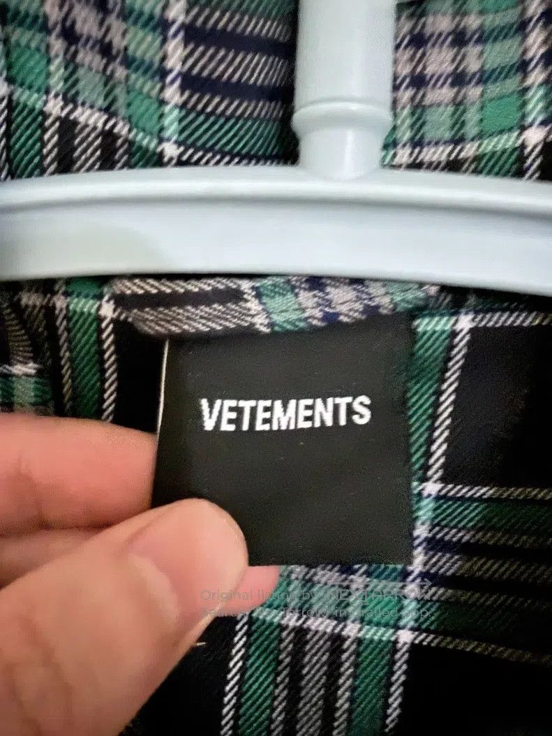 Vetements VETEMENTS Plaid Jacket Size US XS / EU 42 / 0 - 3 Thumbnail