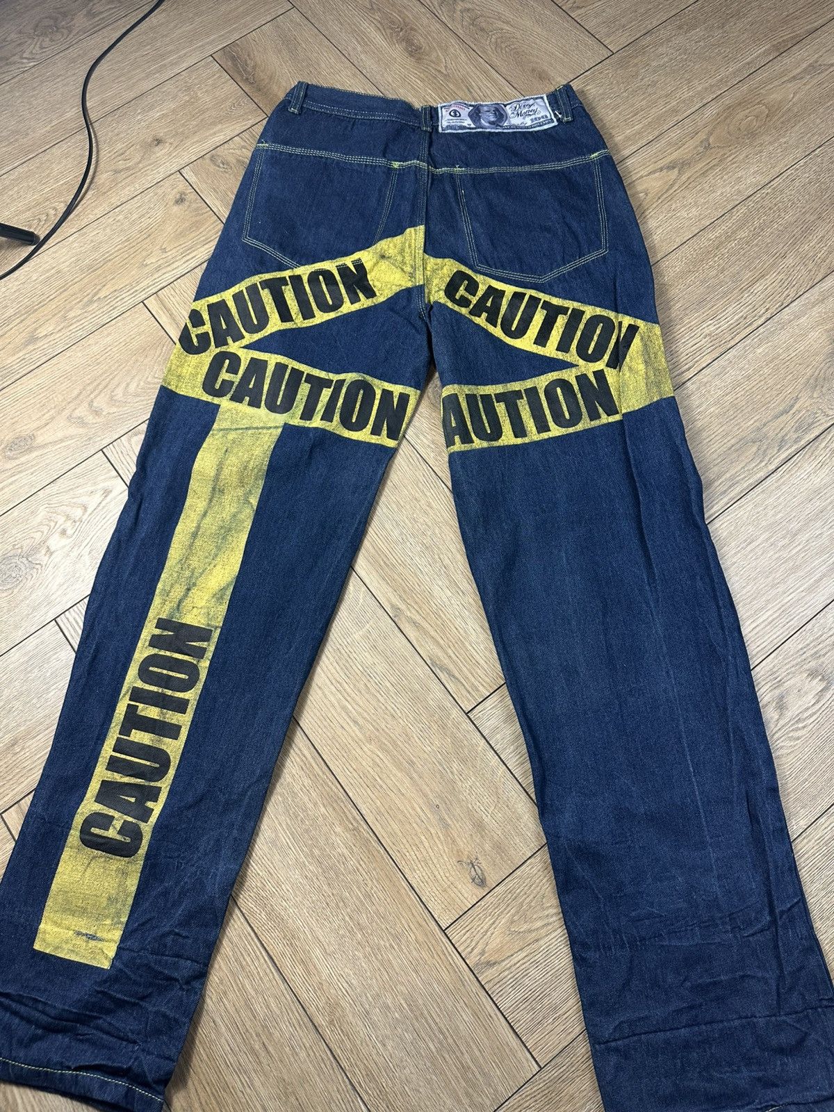 Japanese Brand × Vintage Vintage baggy jeans - Size US 36 / EU 52 - 7 Thumbnail