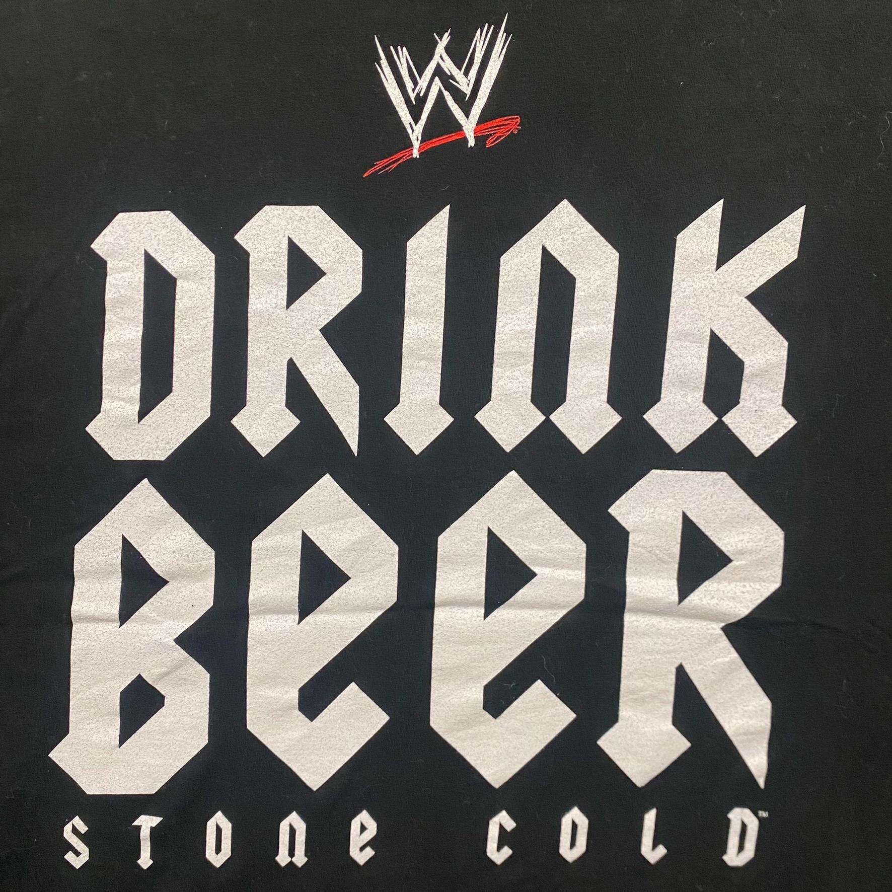 Vintage Vintage Y2K WWE Stone Cold Steve Austin Beer Wrestling Tee Size US M / EU 48-50 / 2 - 7 Thumbnail