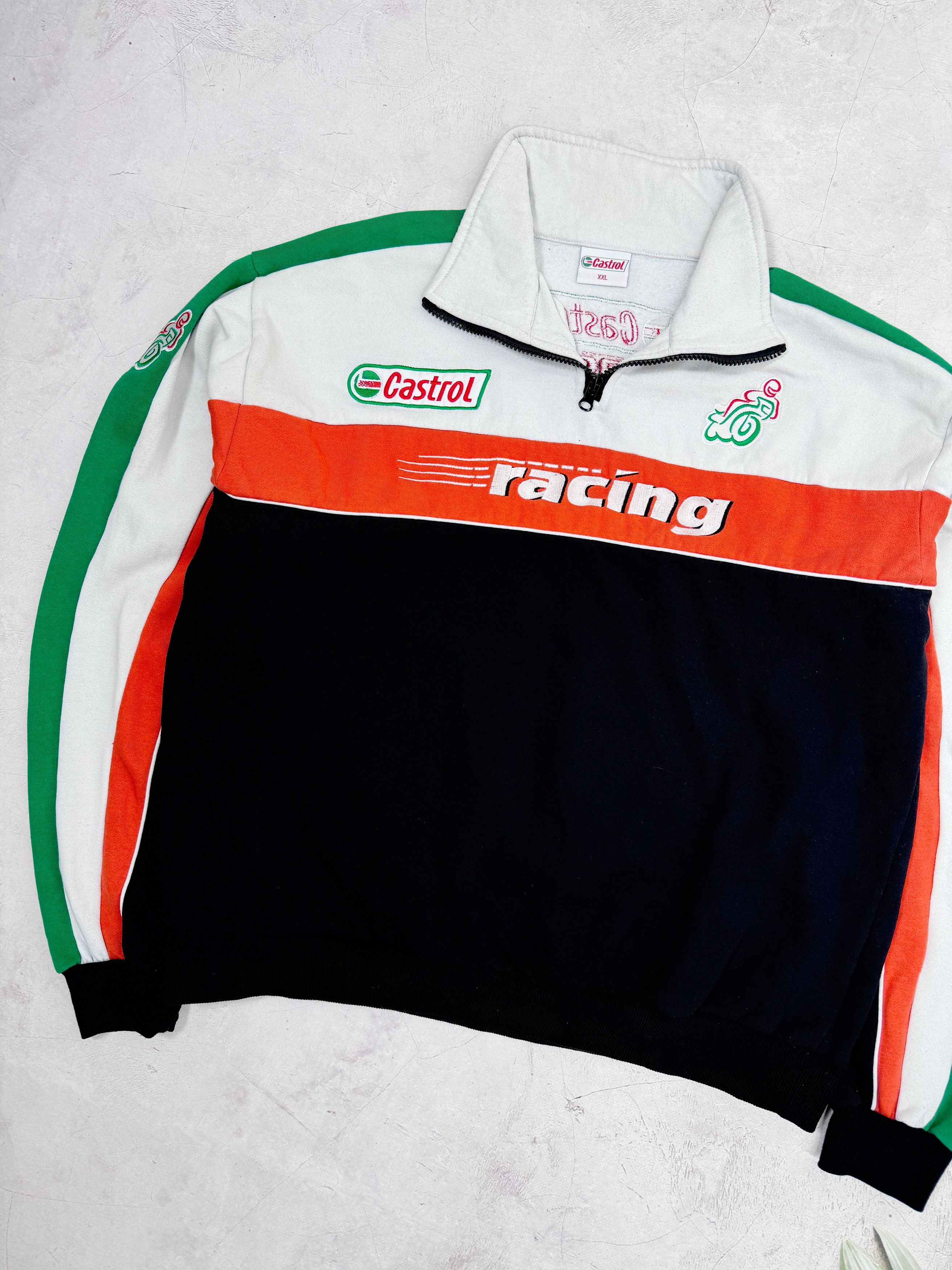 Other Castrol Racing Sweatshirt 1/4 Zip Motorcycle Size US XL / EU 56 / 4 - 3 Thumbnail