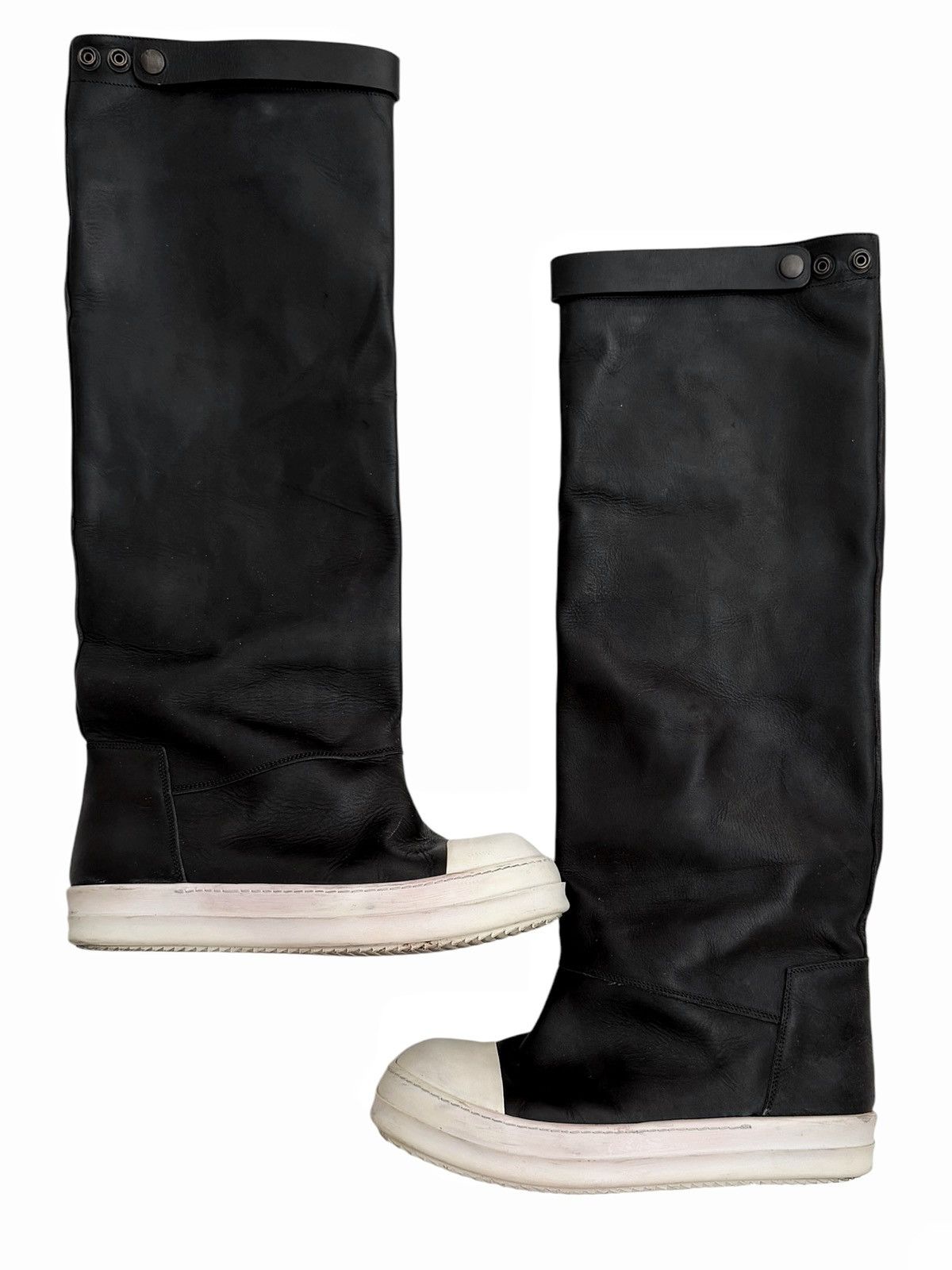 Rick Owens FW14 *GRAIL* Elephant Boot Ramones Size US 9 / EU 42 - 1 Thumbnail
