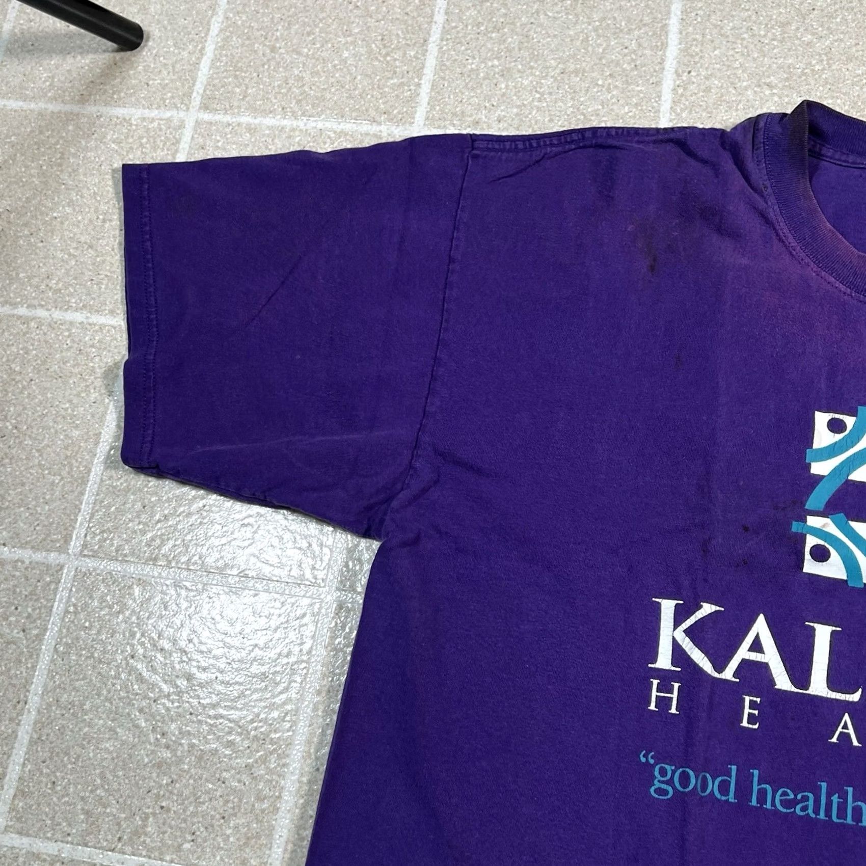 Gildan VINTAGE Kaleida Health Hospital T-Shirt XL Men Purple Gildan Regular Size XL Size US XL / EU 56 / 4 - 6 Thumbnail