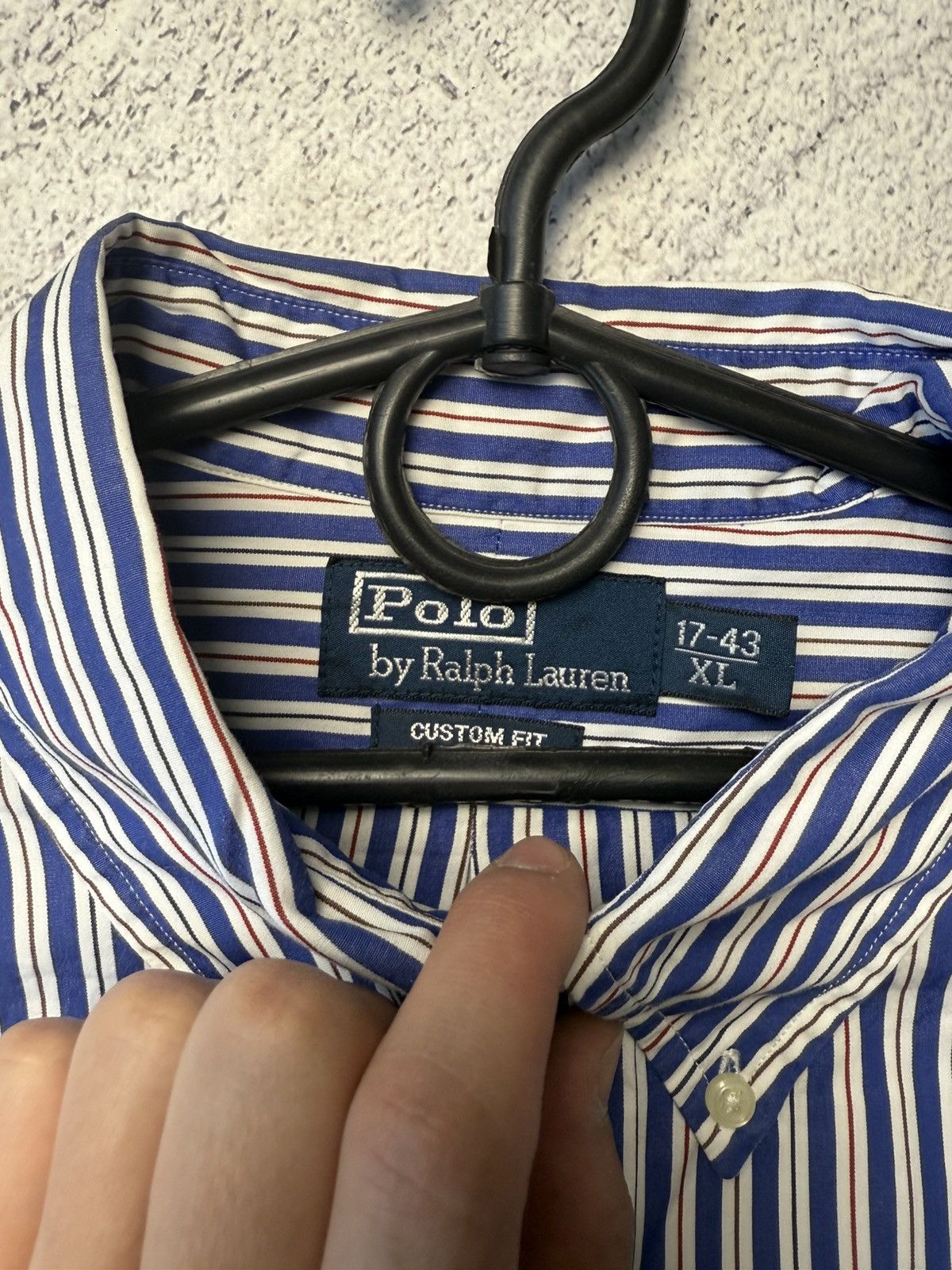 Polo Ralph Lauren Vintage POLO RALPH LAUREN Button Up Shirt rare 90s Size US XL / EU 56 / 4 - 12 Thumbnail