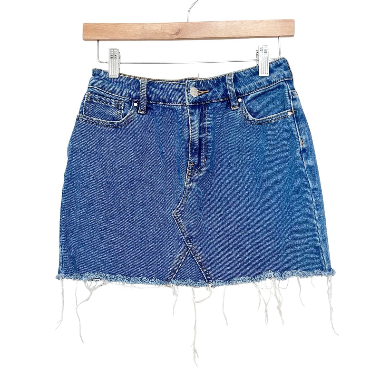 Pacsun PacSun Denim Jean Mini Skirt Sz 25 Size 25" / US 0 / IT 36 - 1 Thumbnail