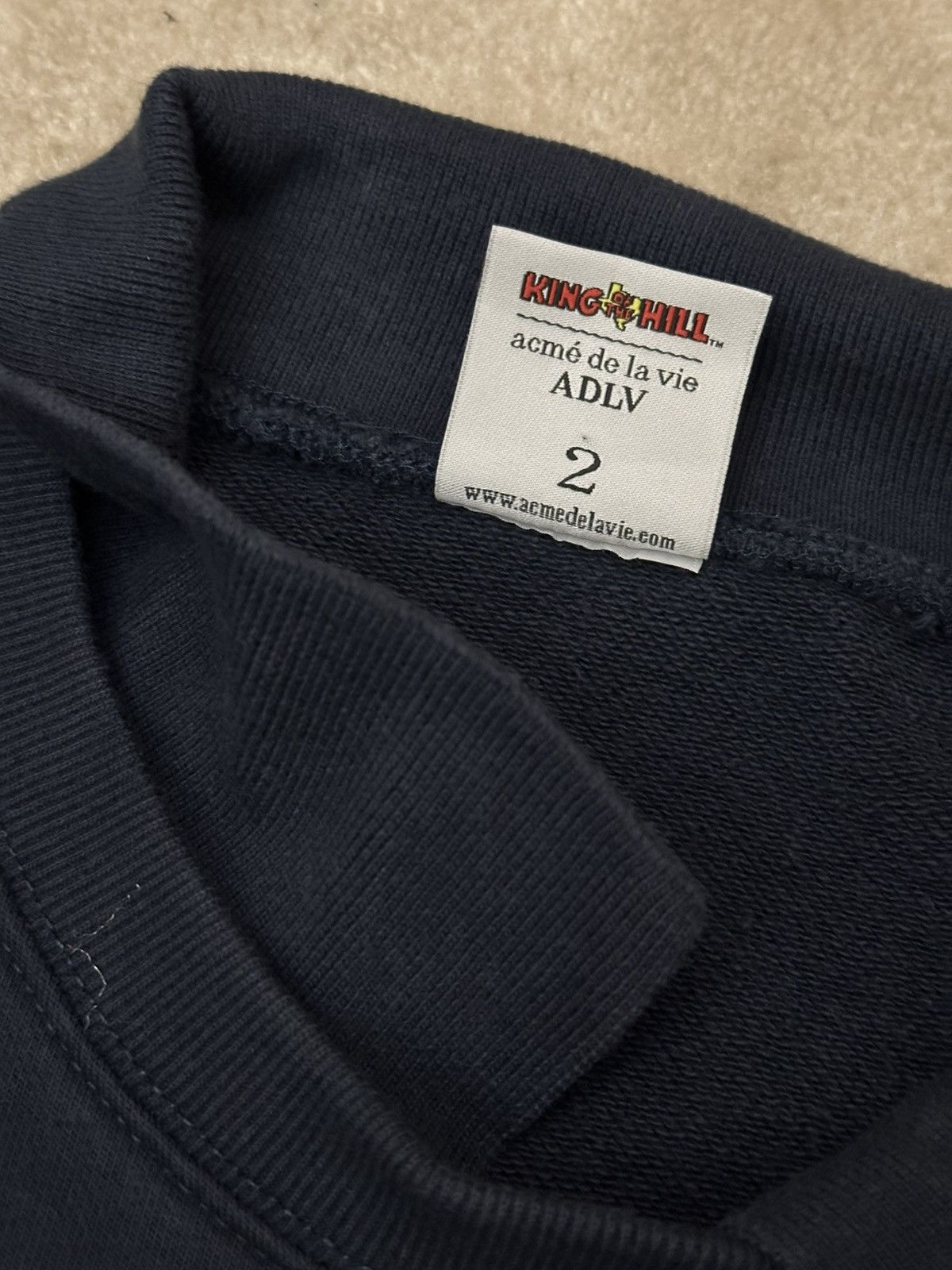 Acme Clothing × Designer Acme De La Vie x King Of The Hill Sweatshirt Heavyweight sz2 Size US L / EU 52-54 / 3 - 9 Thumbnail