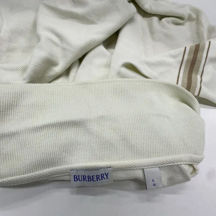 Burberry Burberry Burberry Men's Logo Stripe Short Sleeve Polo-2507 Size US L / EU 52-54 / 3 - 7 Thumbnail