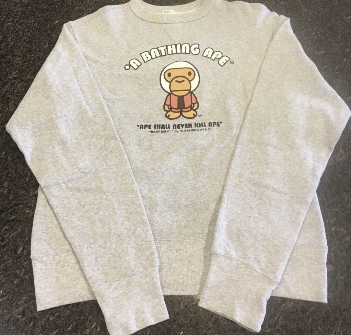 Bape Bape crew neck pullover sweatshirt Size US XS / EU 42 / 0 - 1 Thumbnail