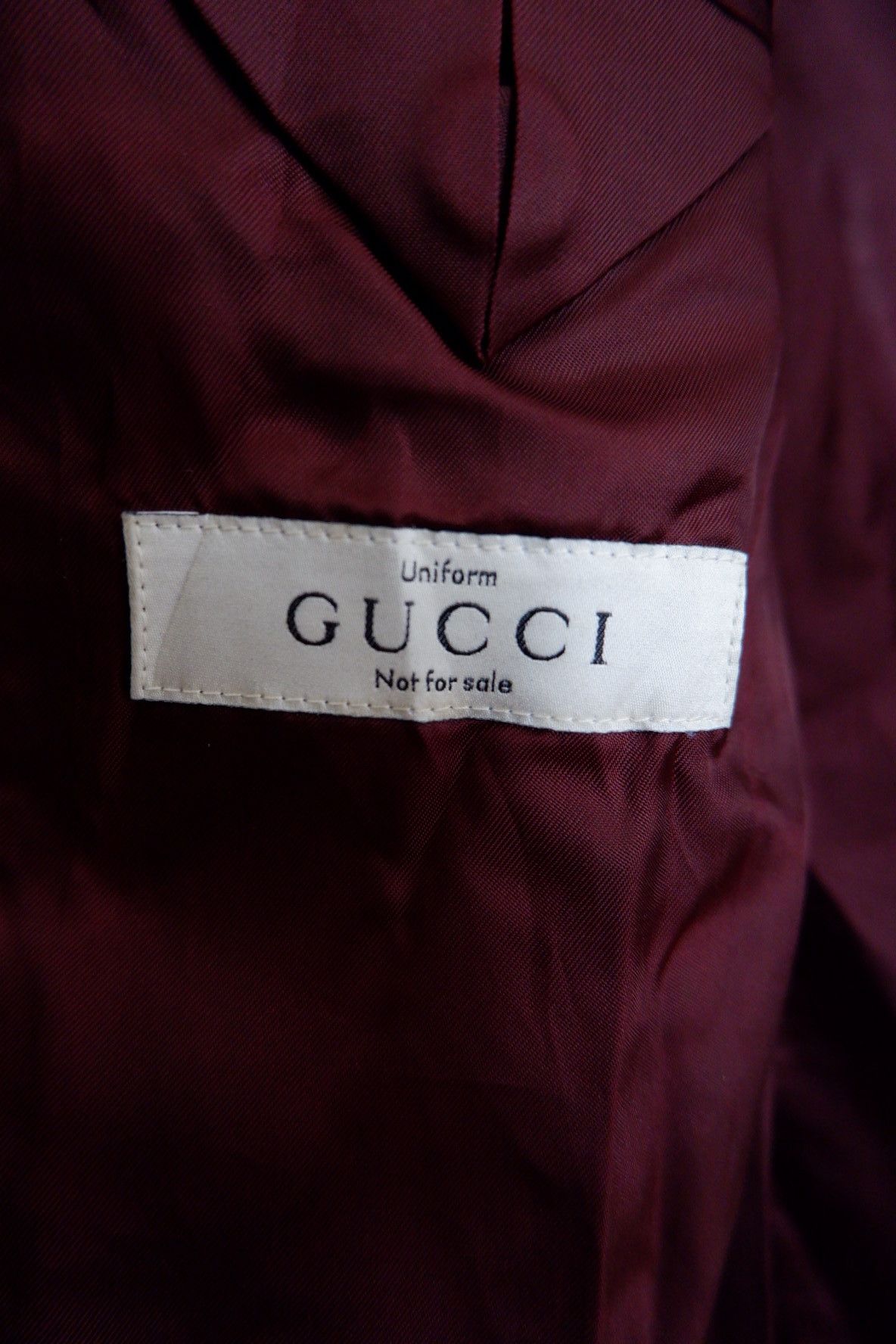 Gucci Vintage GUCCI Uniform Double Breast Wool Gabardine Jacket Size US L / EU 52-54 / 3 - 8 Thumbnail