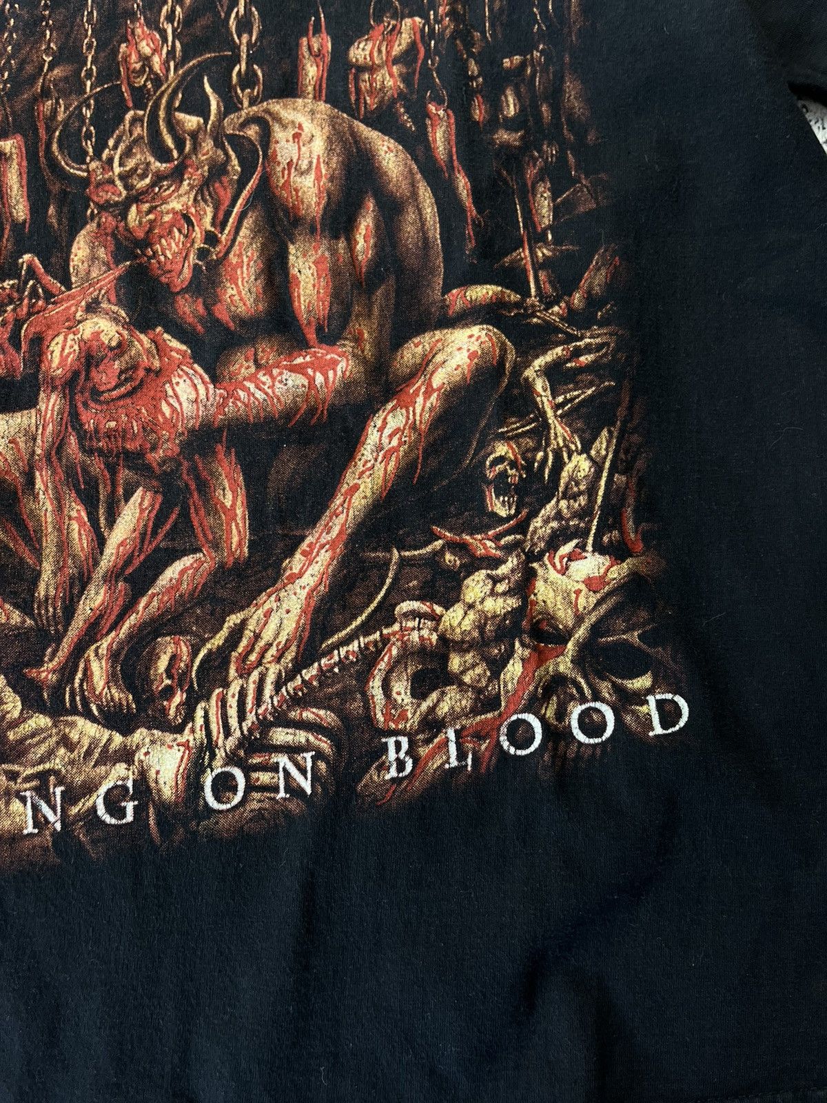 Band Tees Rare Severe Torture Feasting On Blood Vintage tee Size US M / EU 48-50 / 2 - 9 Thumbnail