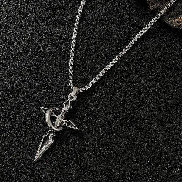 Japanese Brand Cross pendant men's necklace men's fashion brand Size ONE SIZE - 1 Thumbnail