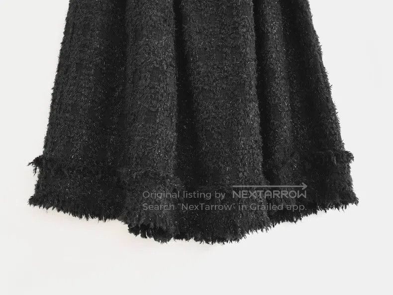 Junya Watanabe Junya Watanabe size S Fine Sequin Tweed Skirt Size 23" - 4 Thumbnail