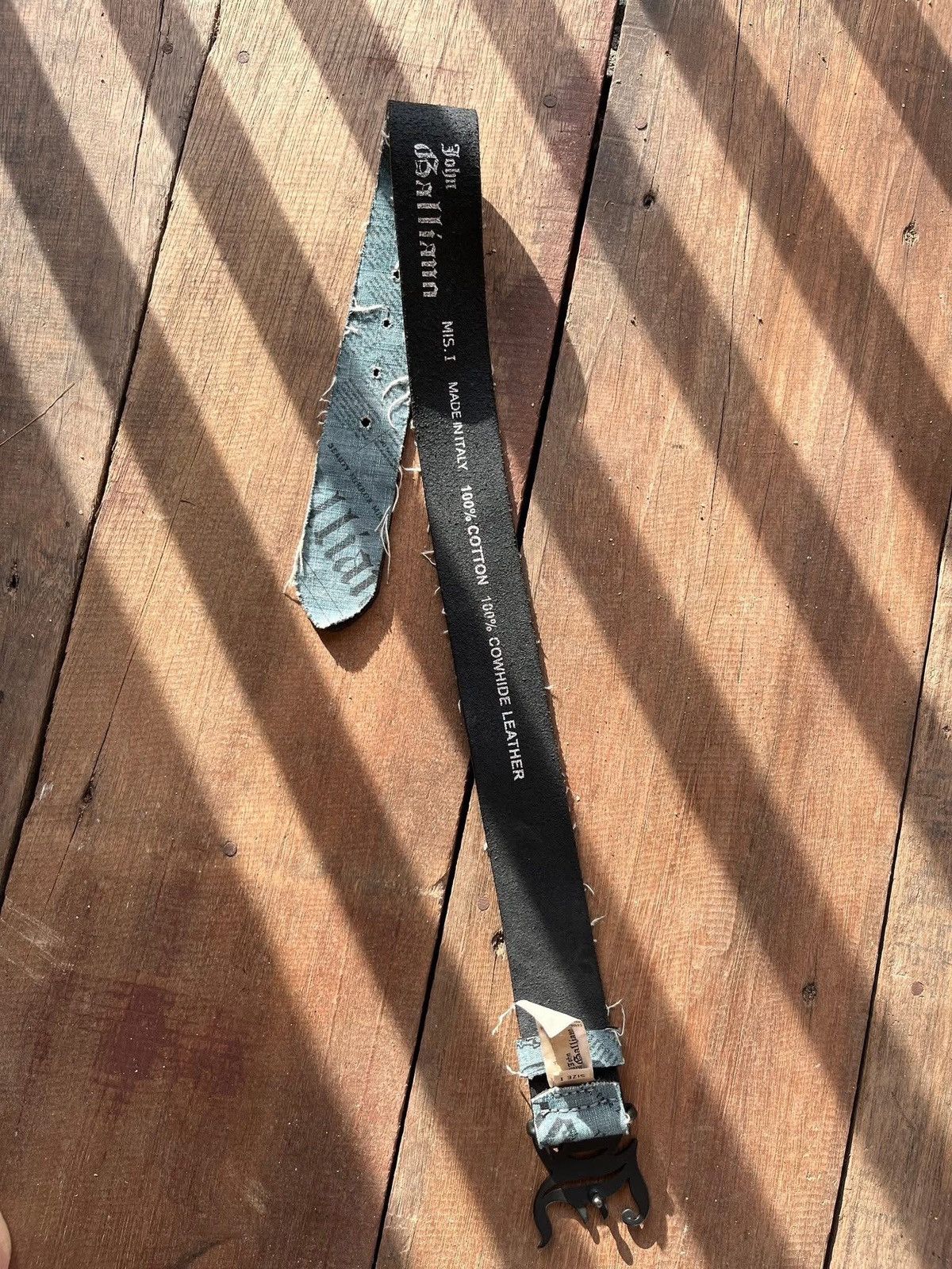John Galliano John Galliano belts Size ONE SIZE - 4 Thumbnail